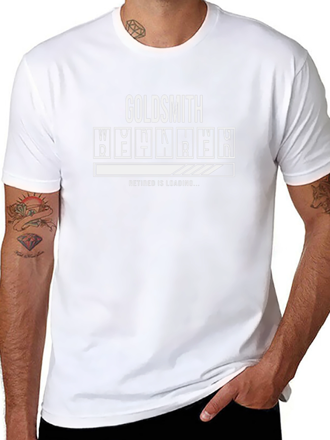 Goldsmith Retired Loading Funny T-Shirt