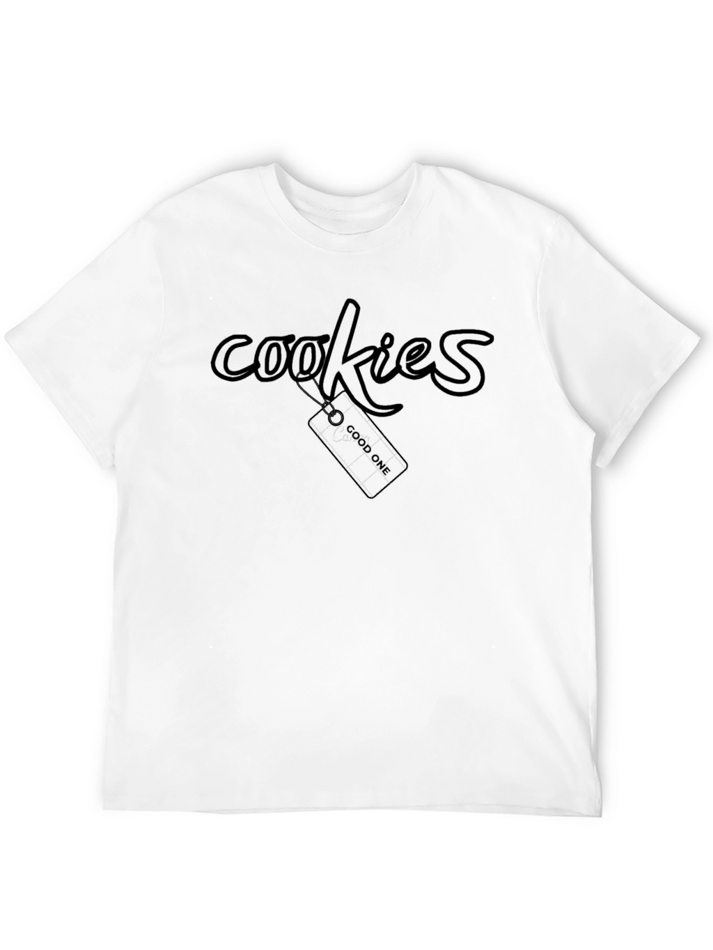 Cookies Black Graphic T-Shirt