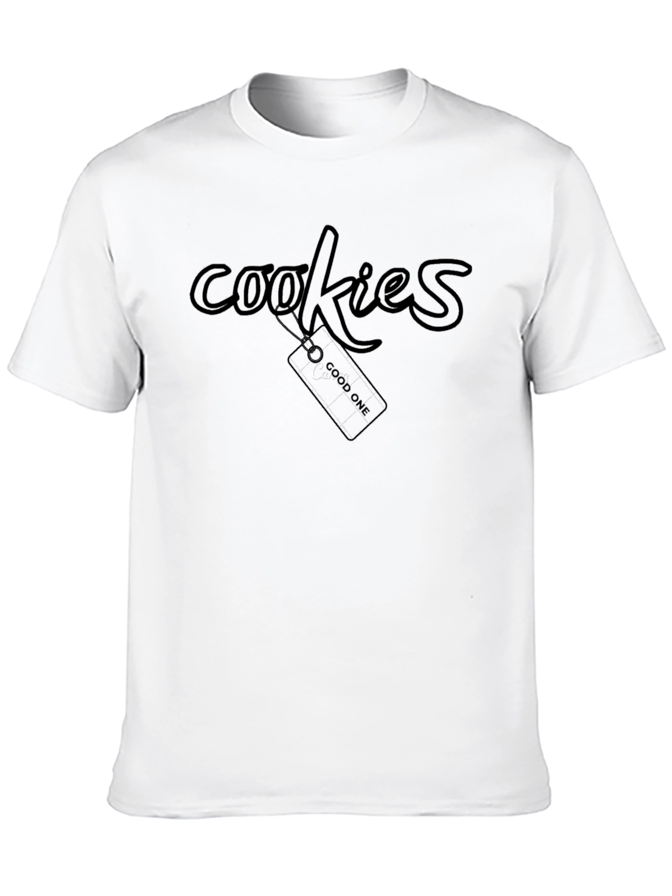 Cookies Black Graphic T-Shirt