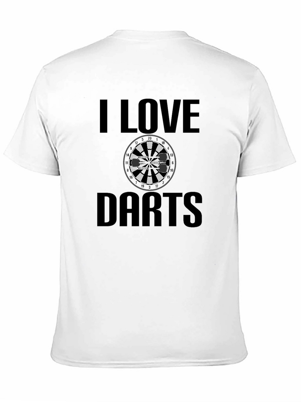 I Love Darts Graphic T-Shirt