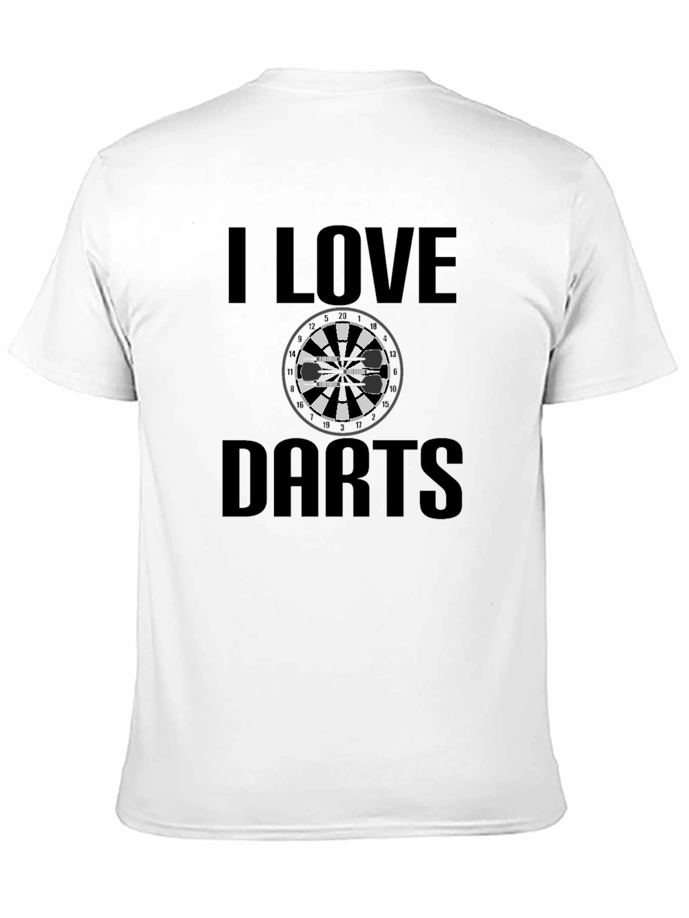 I Love Darts Graphic T-Shirt