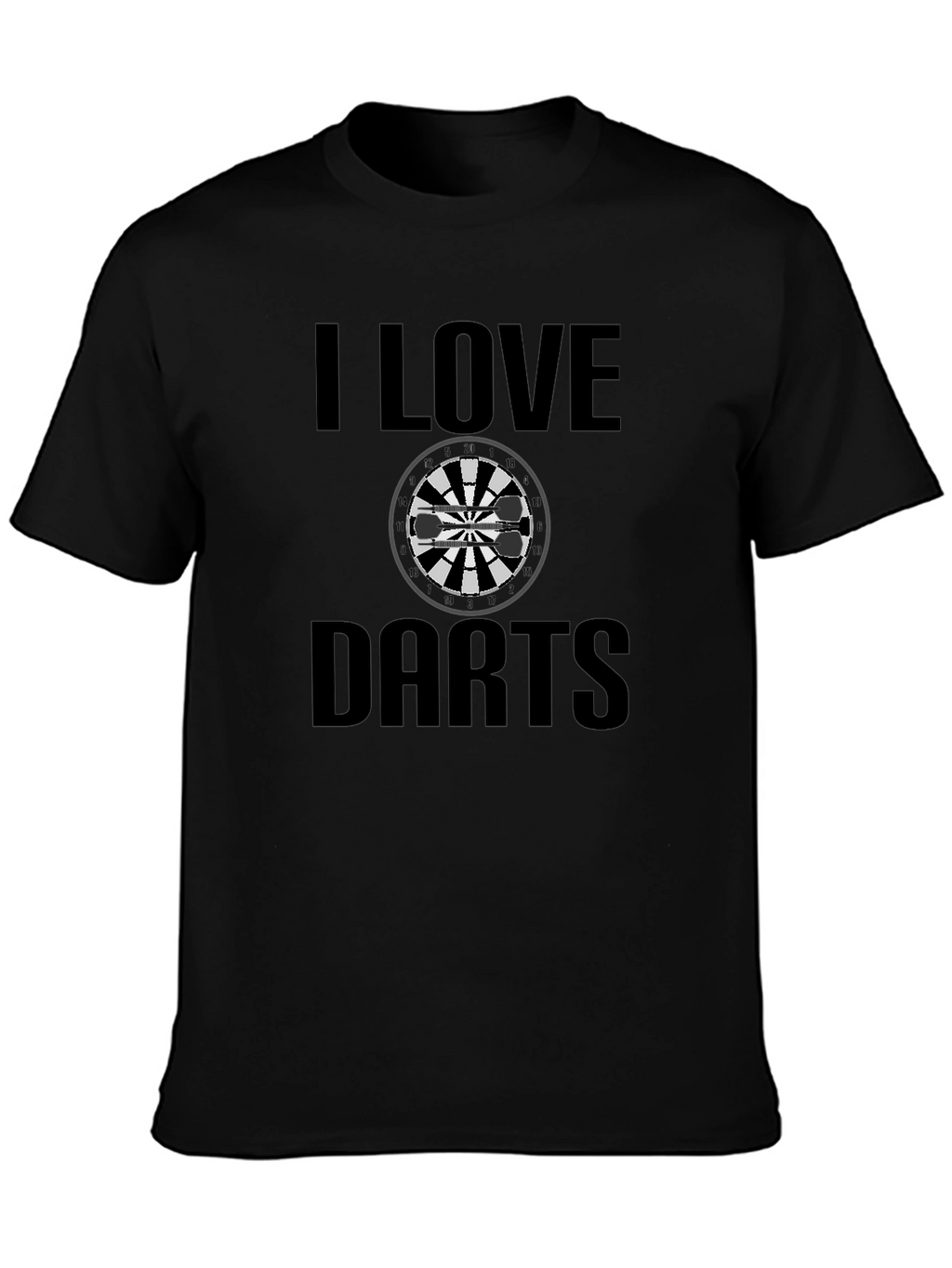 I Love Darts Graphic T-Shirt
