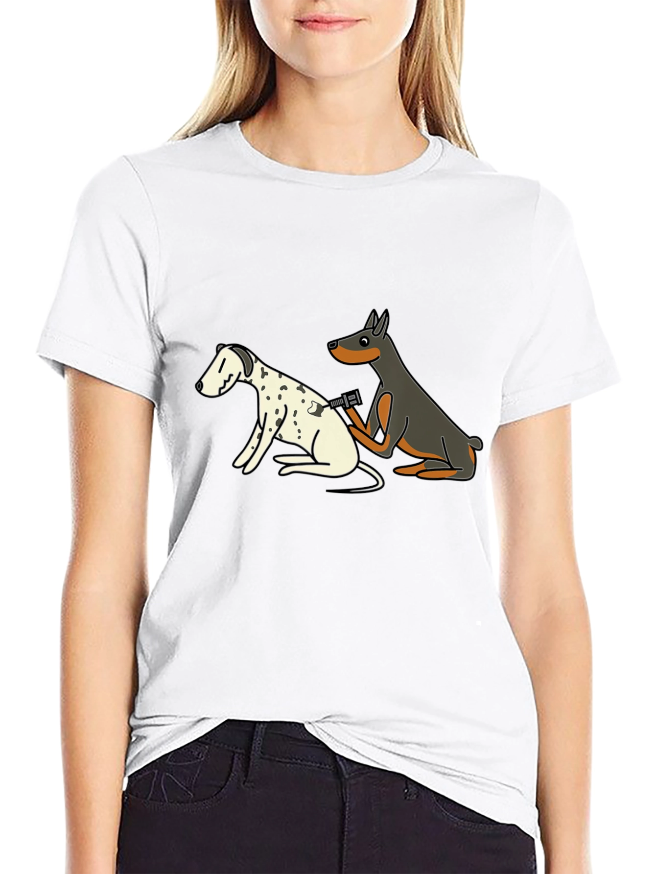 Dog Tattoo Artist Graphic T-Shirt