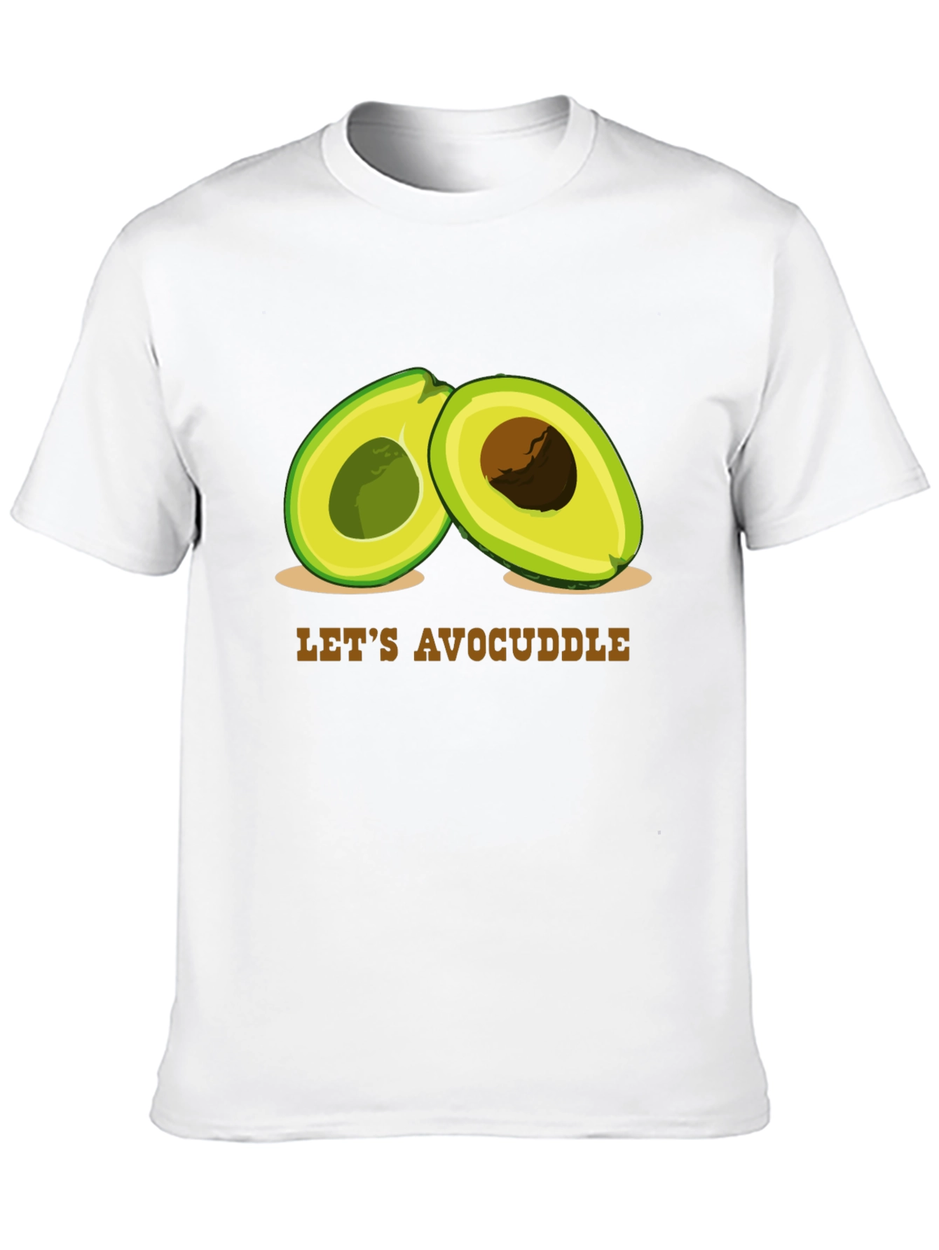 Avocuddle Graphic Tee - Cute Avocado T-Shirt