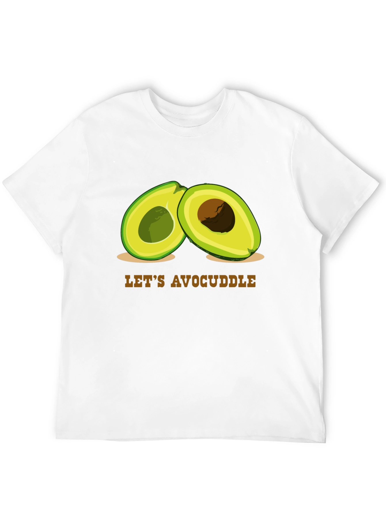 Avocuddle Graphic Tee - Cute Avocado T-Shirt