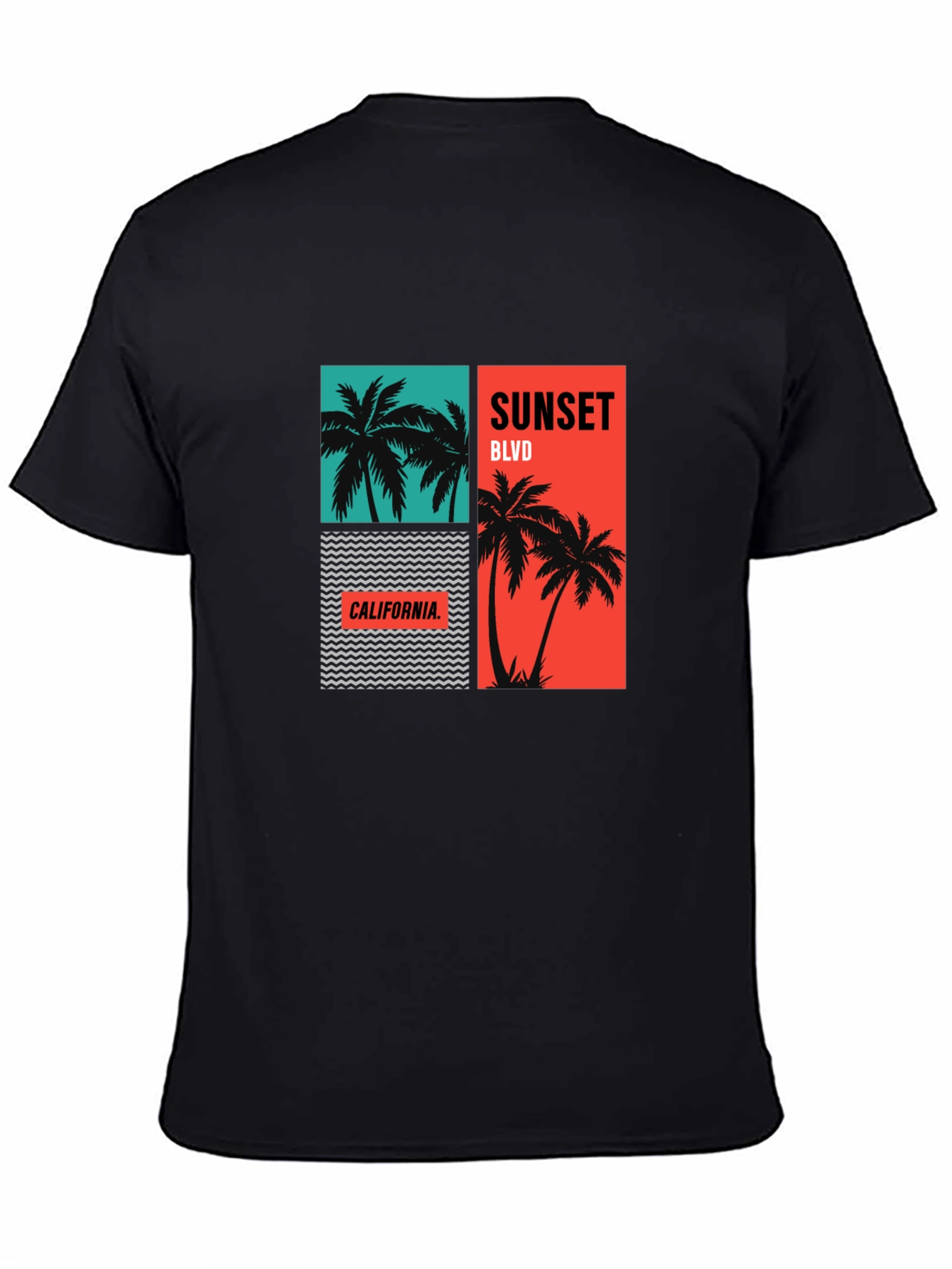 Sunset Blvd California Graphic Tee