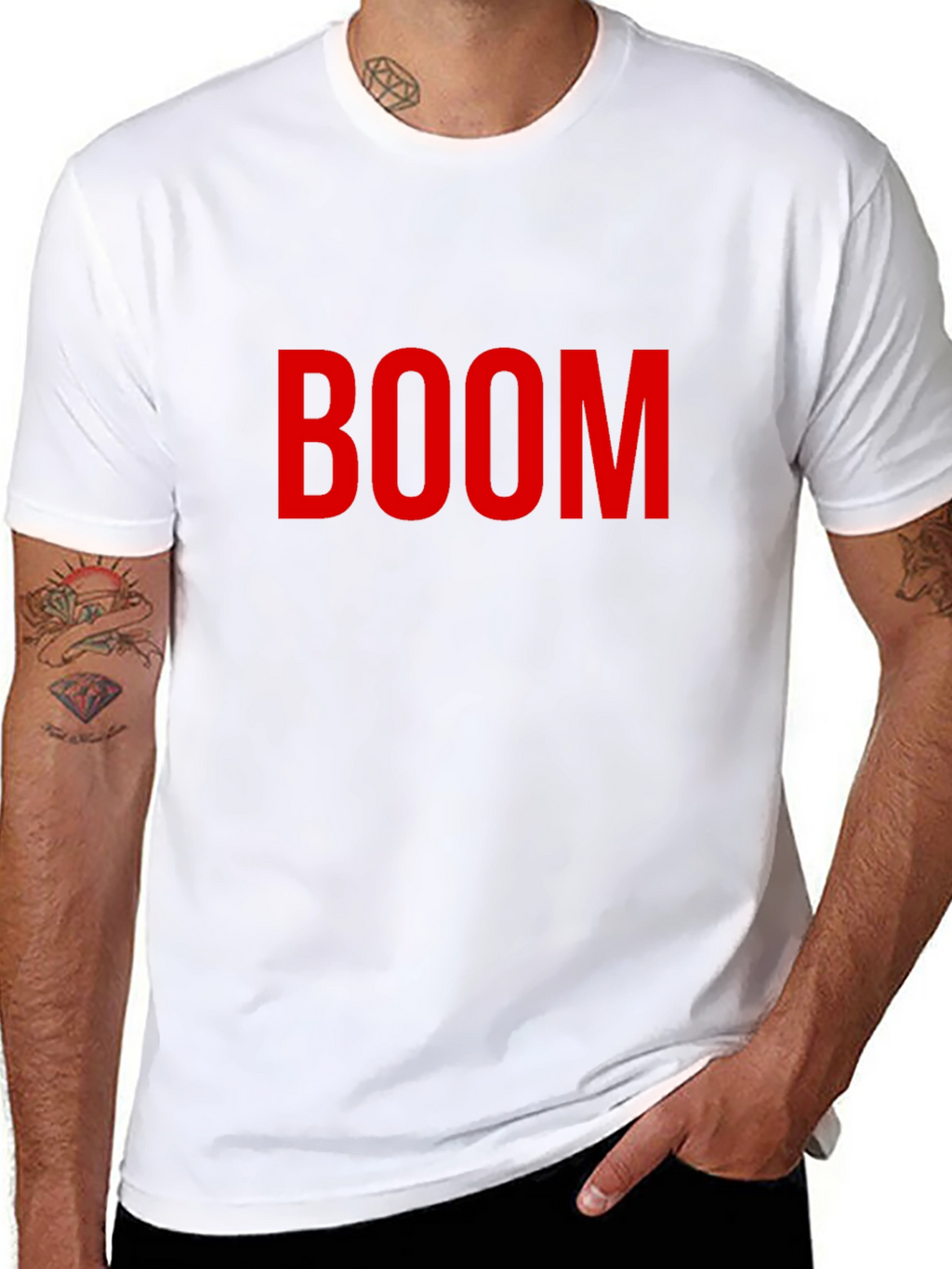 Boom Graphic Tee - Bold Statement T-Shirt
