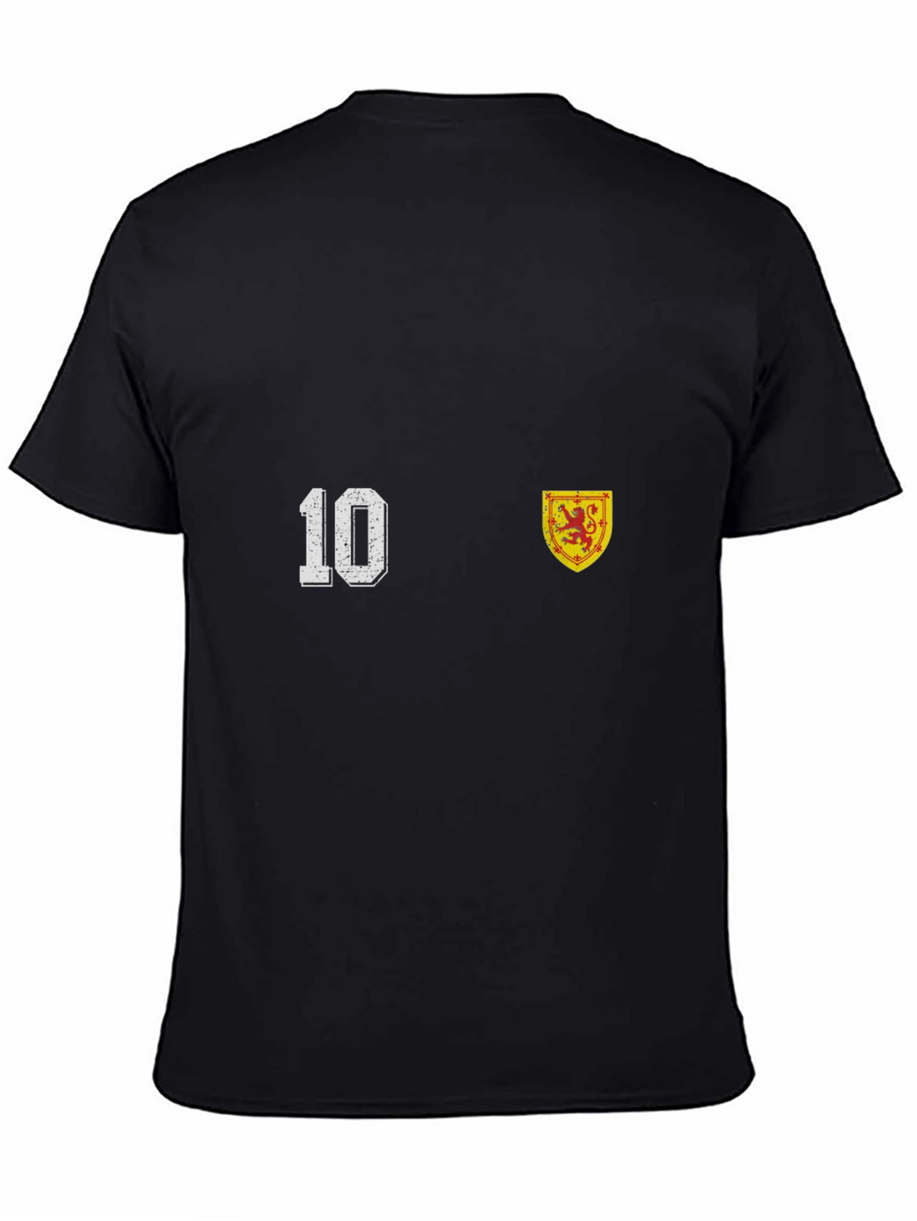 Scotland Football Jersey T-Shirt Number 10