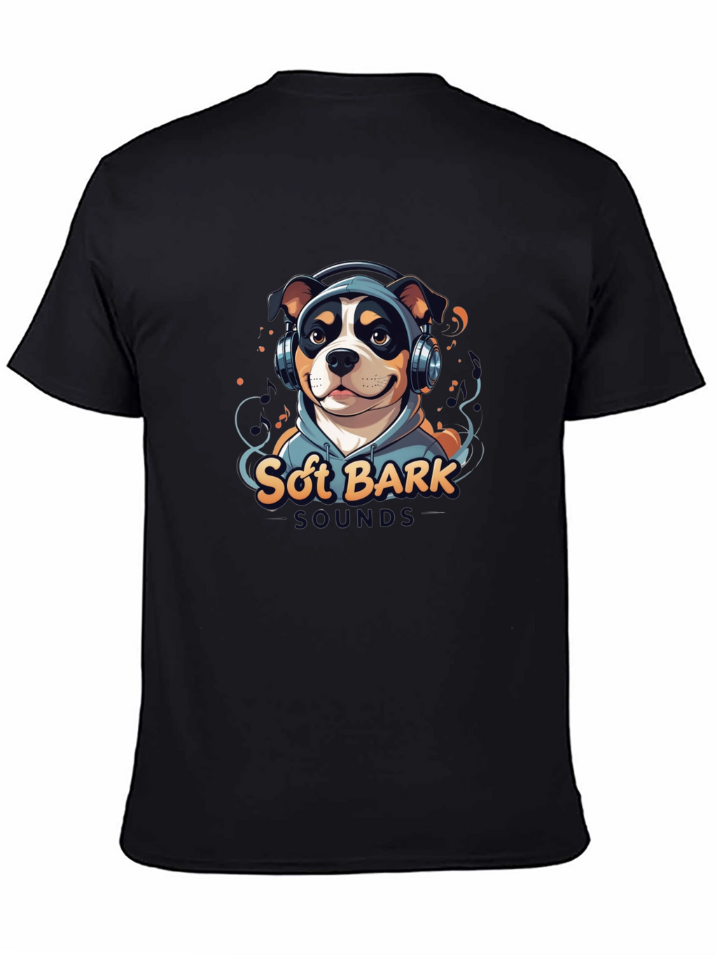 Soft Bark Sounds Dog Graphic T-Shirt