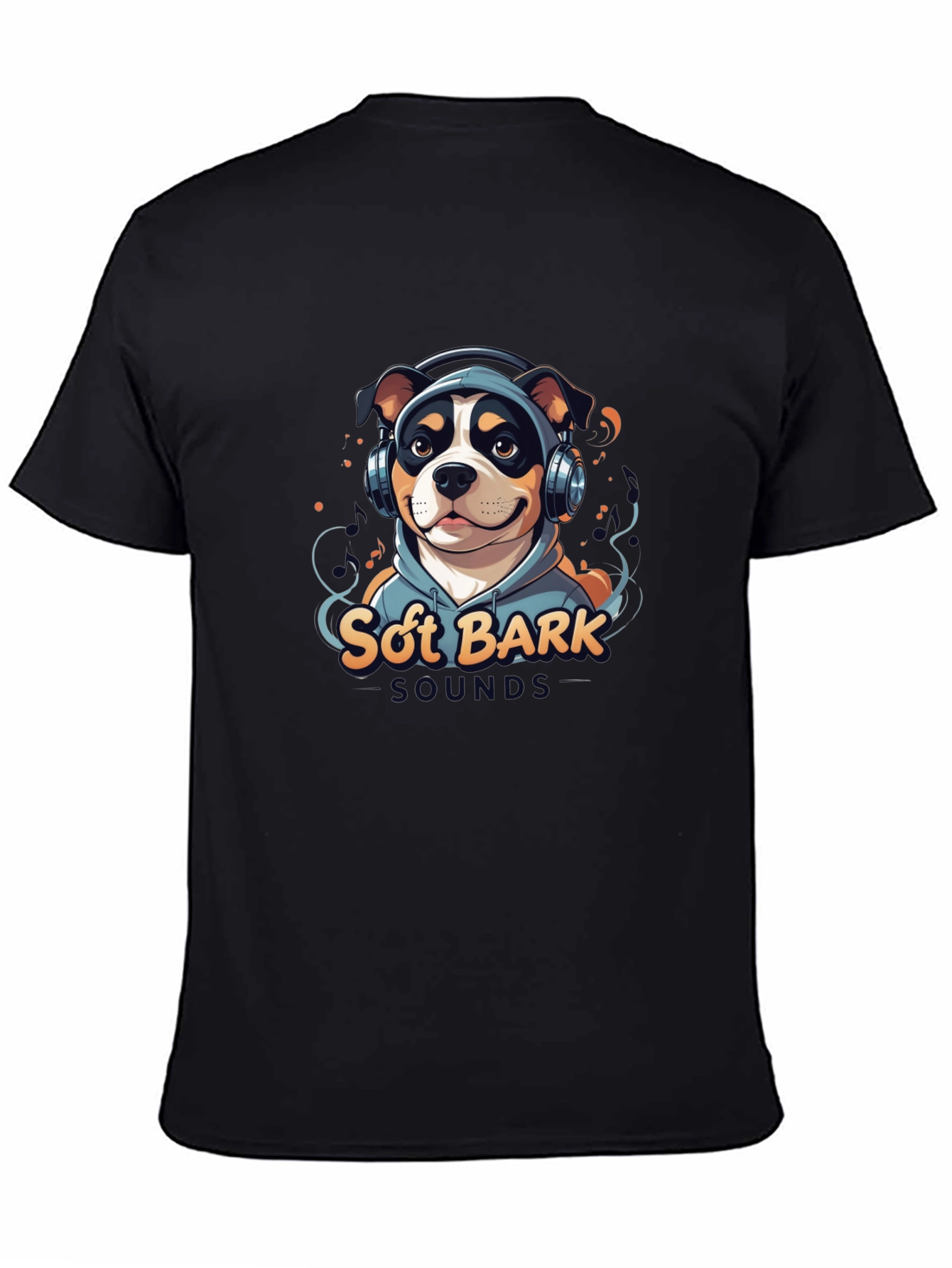 Soft Bark Sounds Dog Graphic T-Shirt