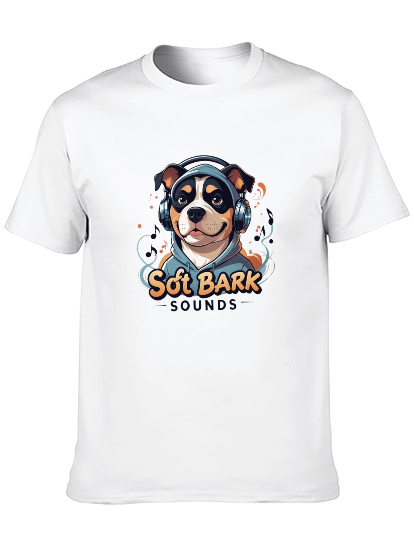Soft Bark Sounds Dog Graphic T-Shirt