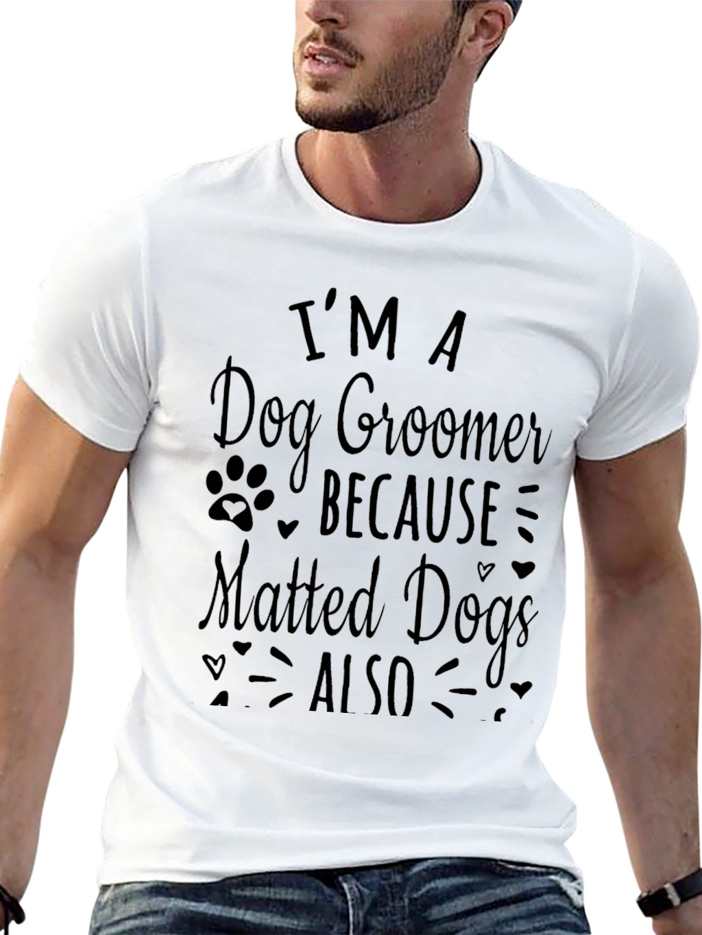 Dog Groomer T-Shirt - Matted Dogs Love