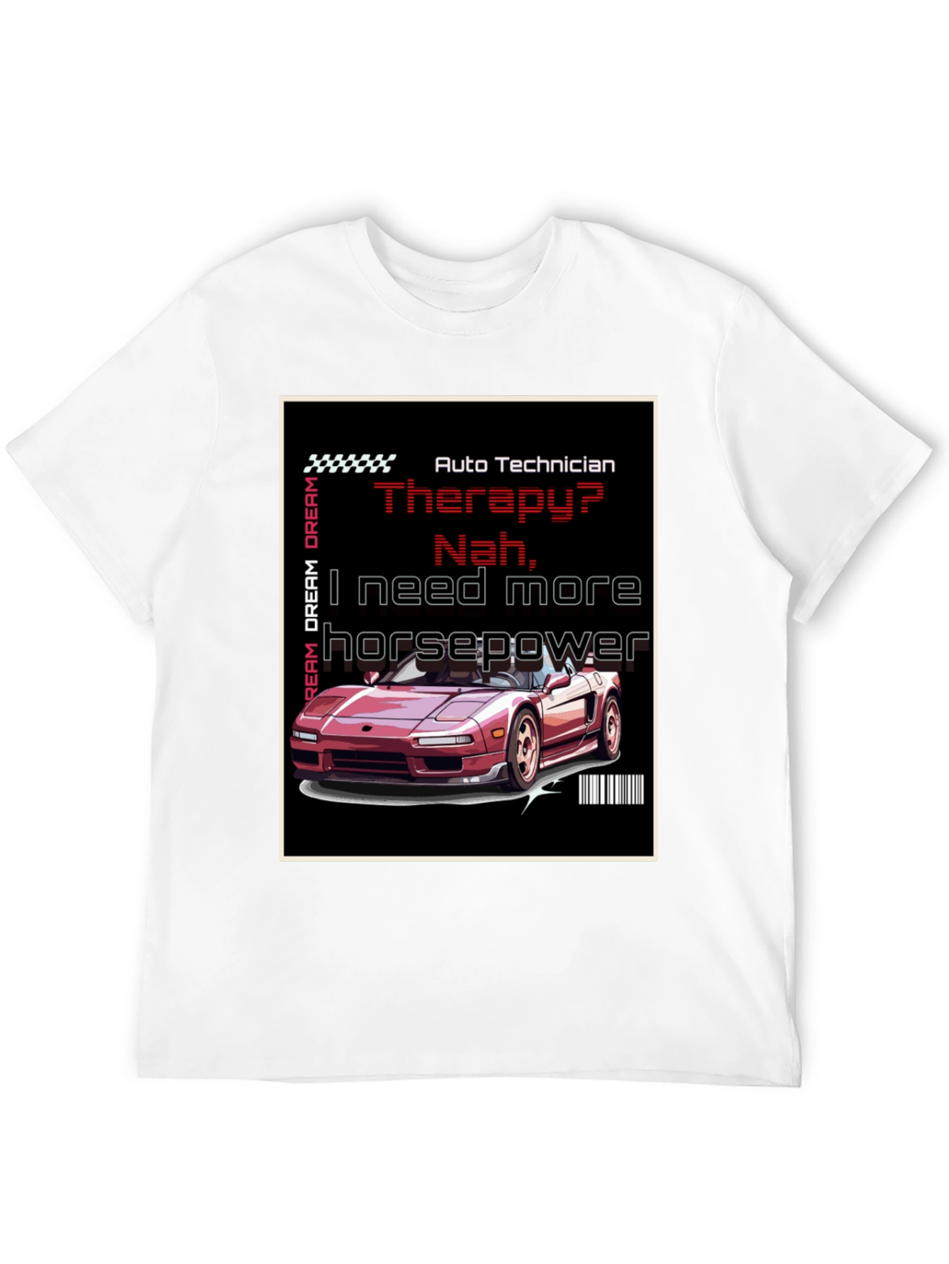 Auto Technician Horsepower T-Shirt