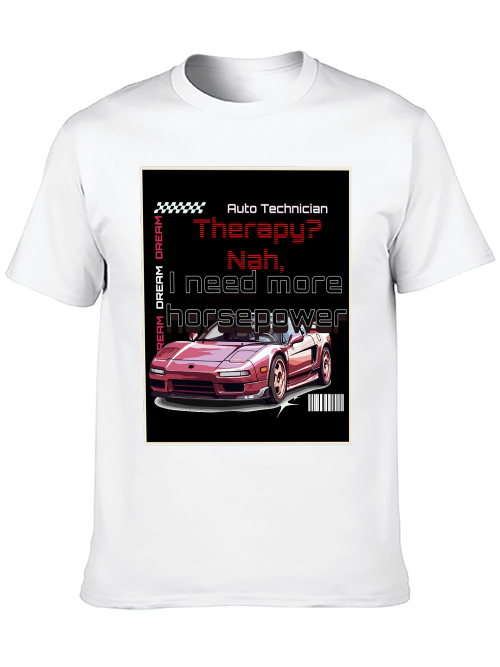 Auto Technician Horsepower T-Shirt