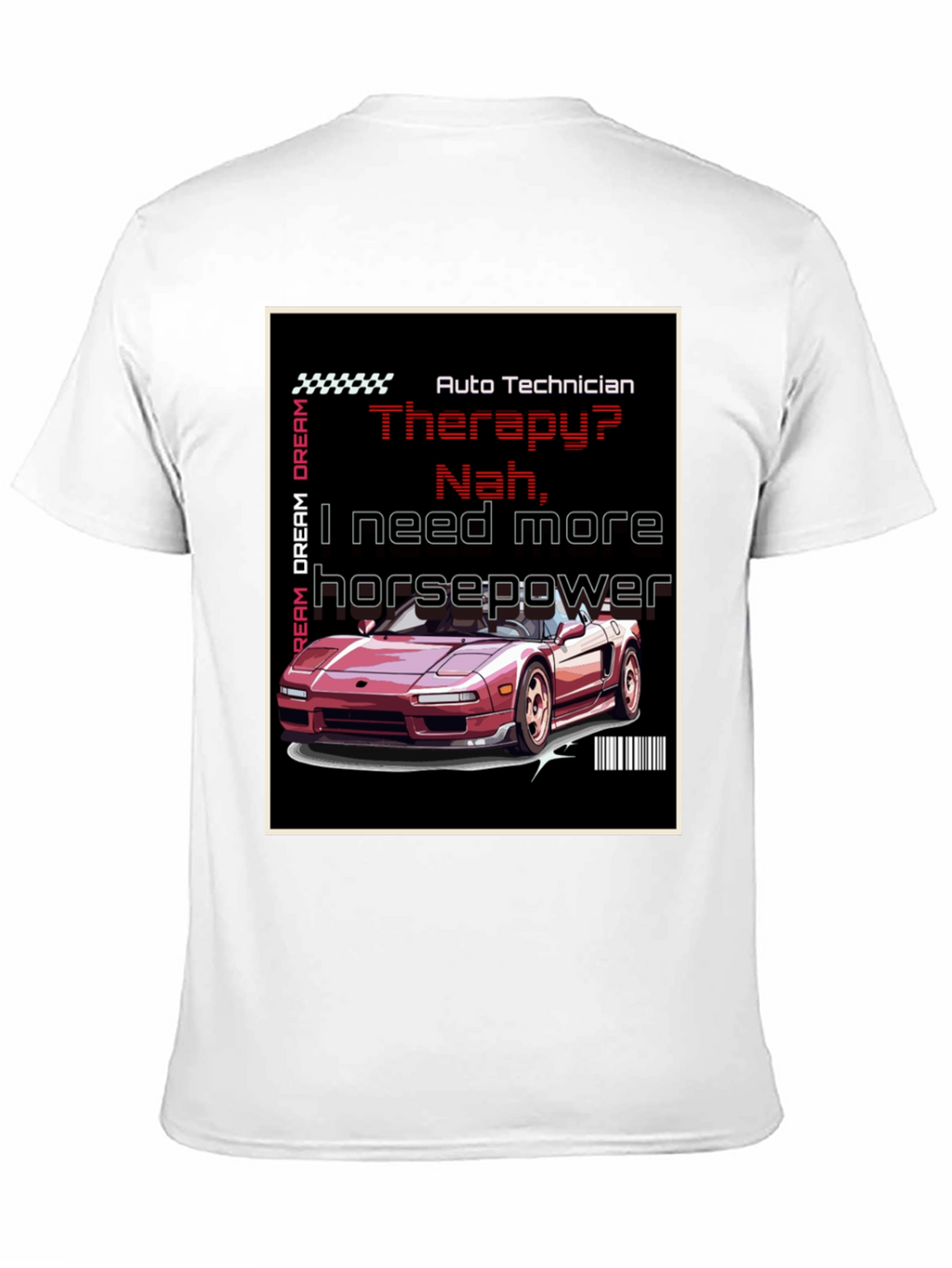 Auto Technician Horsepower T-Shirt