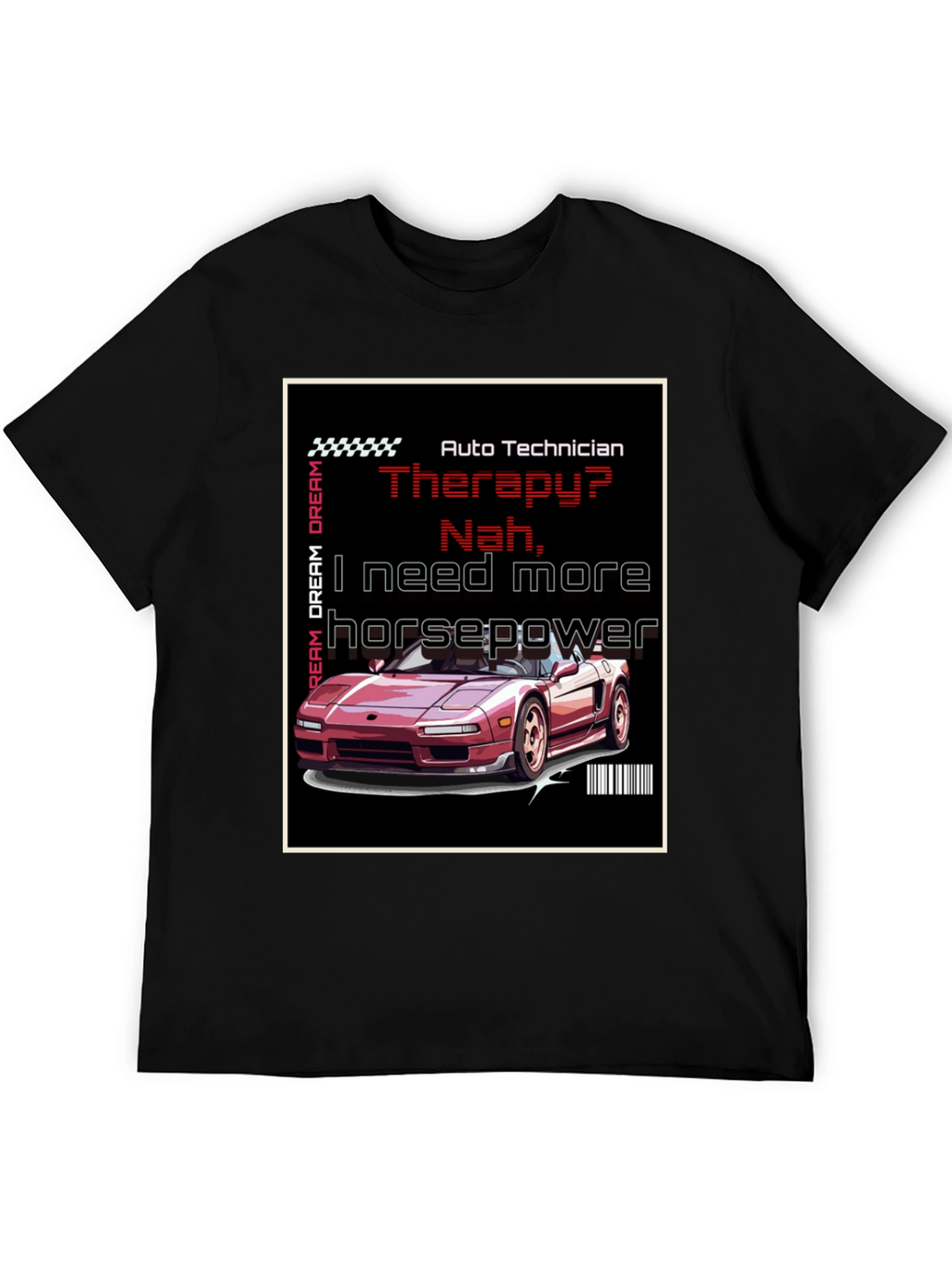 Auto Technician Horsepower T-Shirt