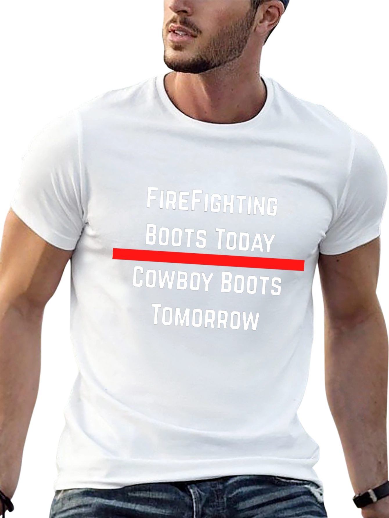 Firefighting/Cowboy Boots T-Shirt