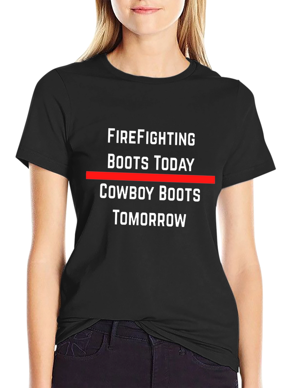 Firefighting/Cowboy Boots T-Shirt