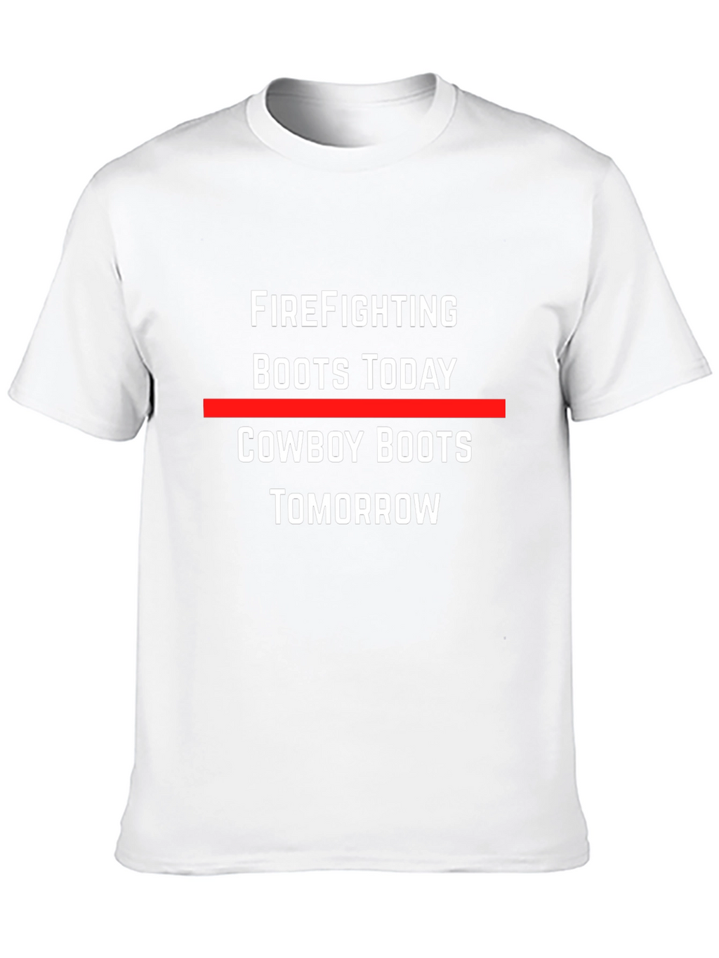 Firefighting/Cowboy Boots T-Shirt