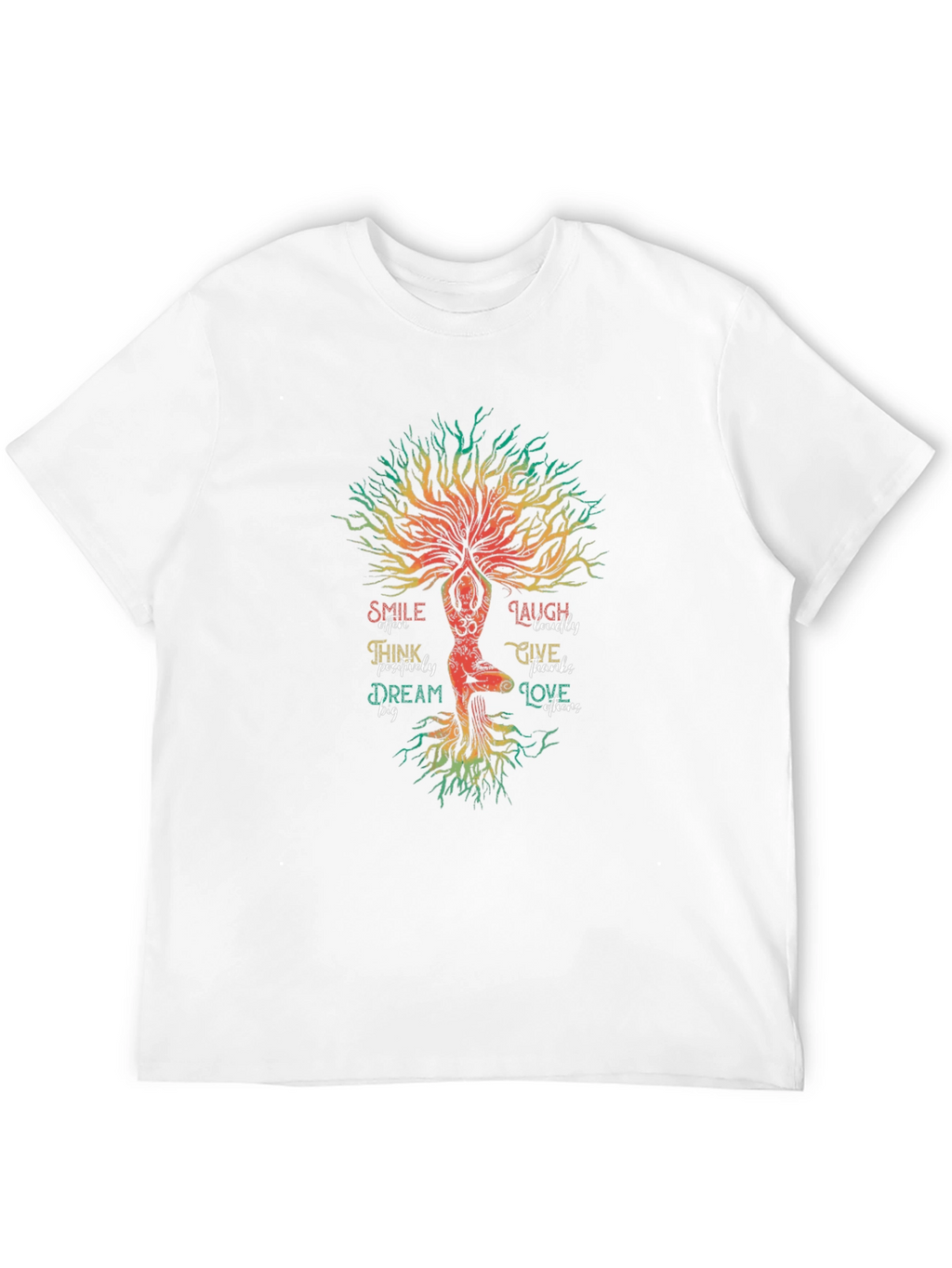Yoga Tree of Life Graphic T-Shirt