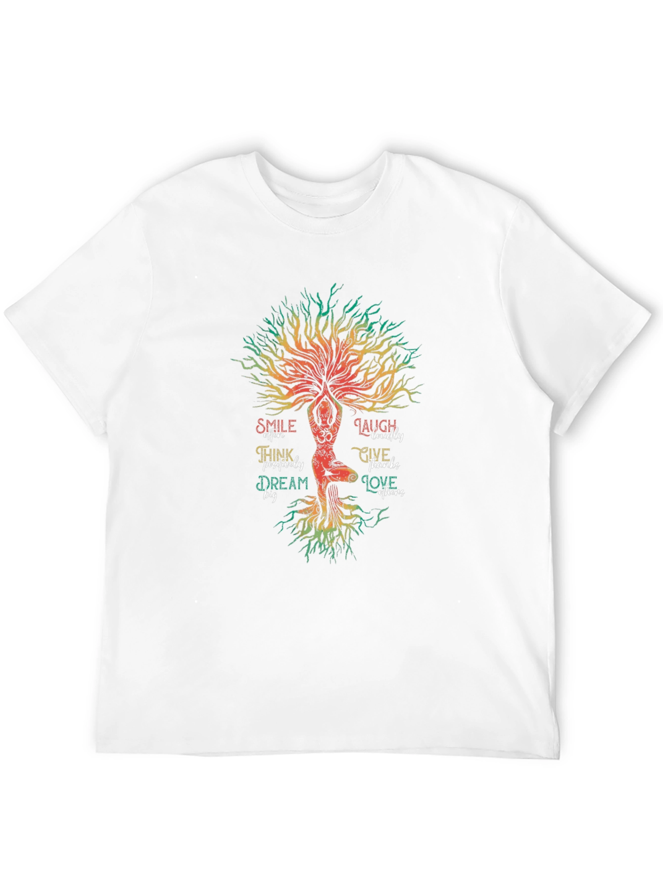 Yoga Tree of Life Graphic T-Shirt