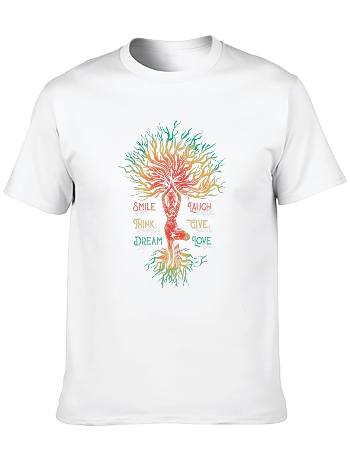 Yoga Tree of Life Graphic T-Shirt
