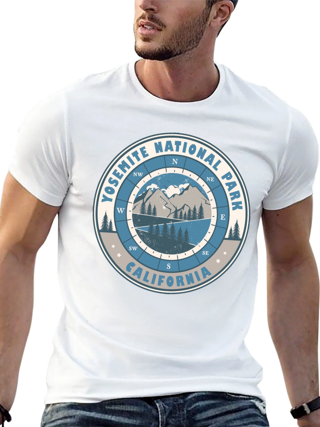 Yosemite National Park Graphic Tee