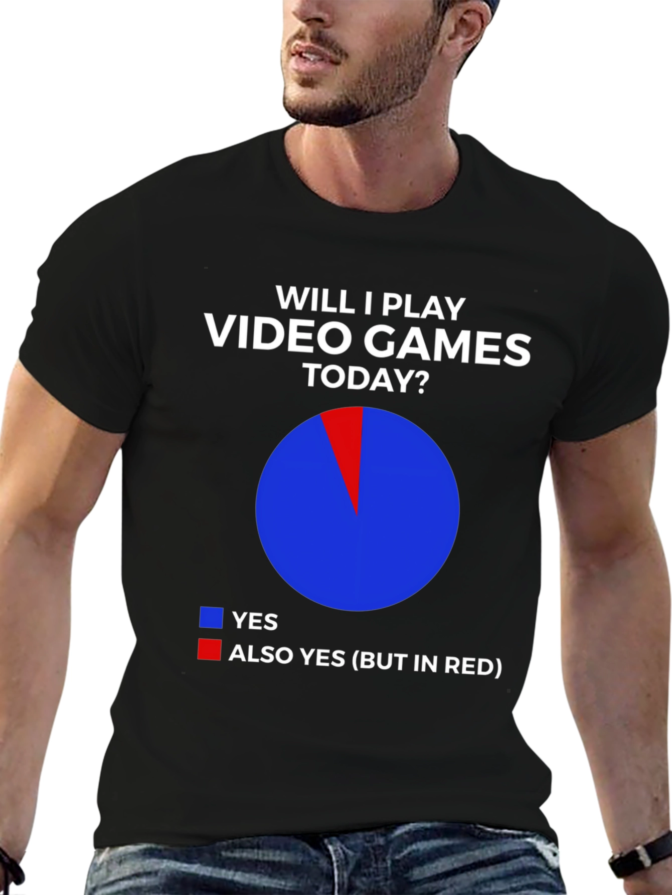 Funny Video Game T-Shirt - Will I Play Today?