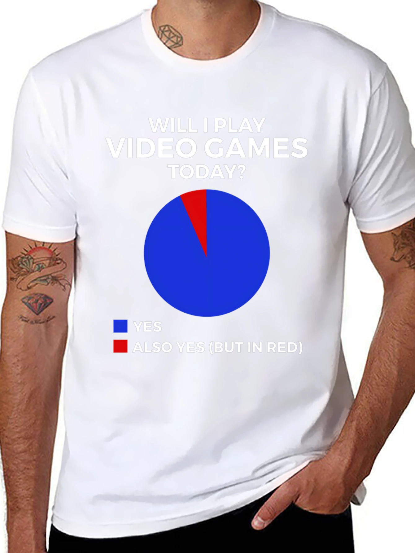 Funny Video Game T-Shirt - Will I Play Today?