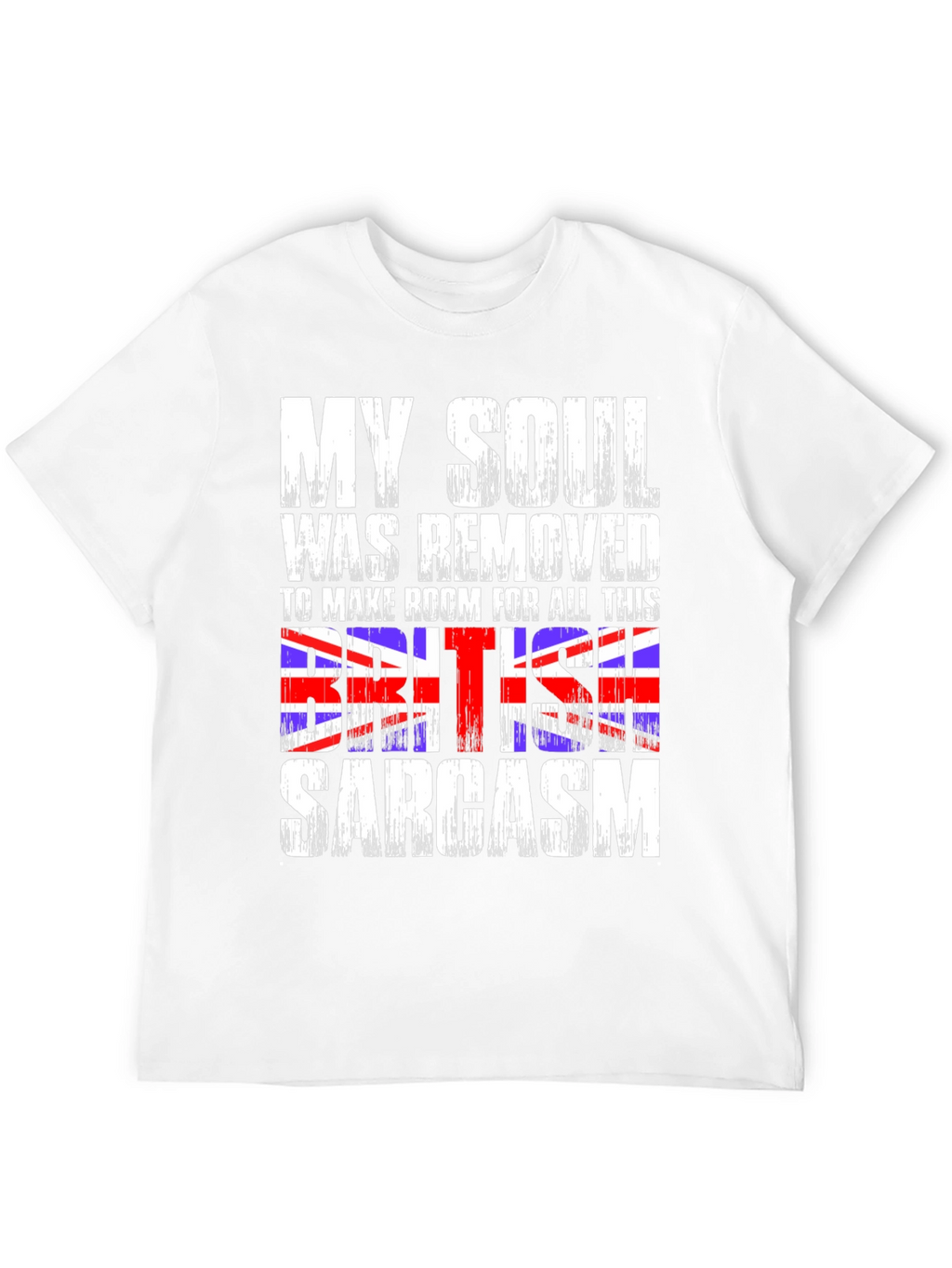 British Sarcasm Graphic Tee - Black