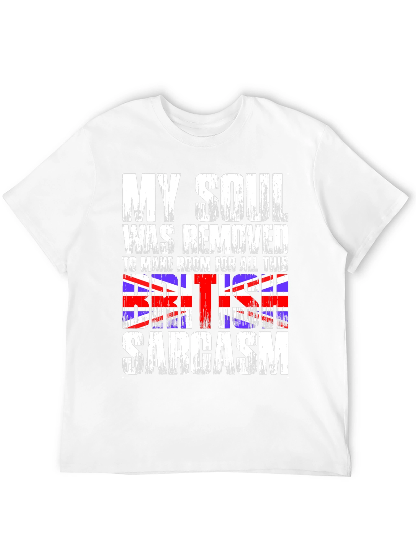 British Sarcasm Graphic Tee - Black