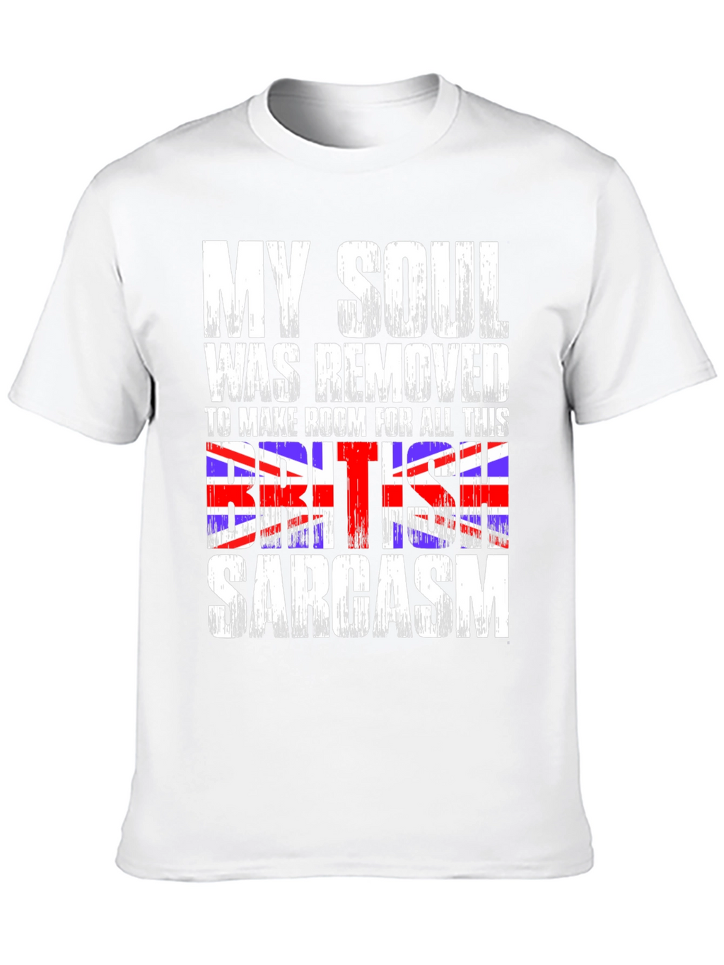 British Sarcasm Graphic Tee - Black