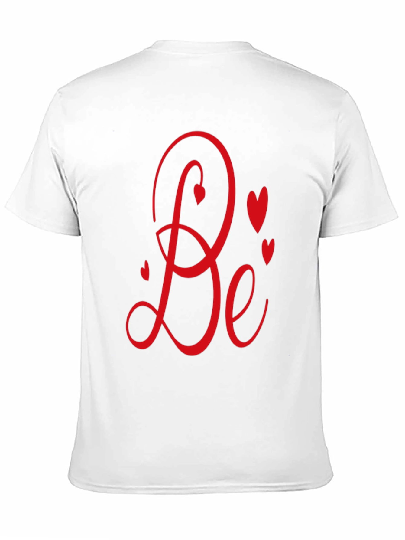 Romantic Be Mine Graphic Black Tee