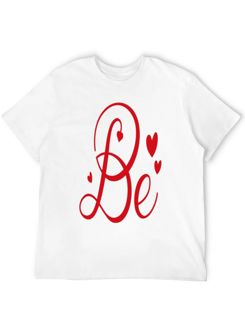 Romantic Be Mine Graphic Black Tee