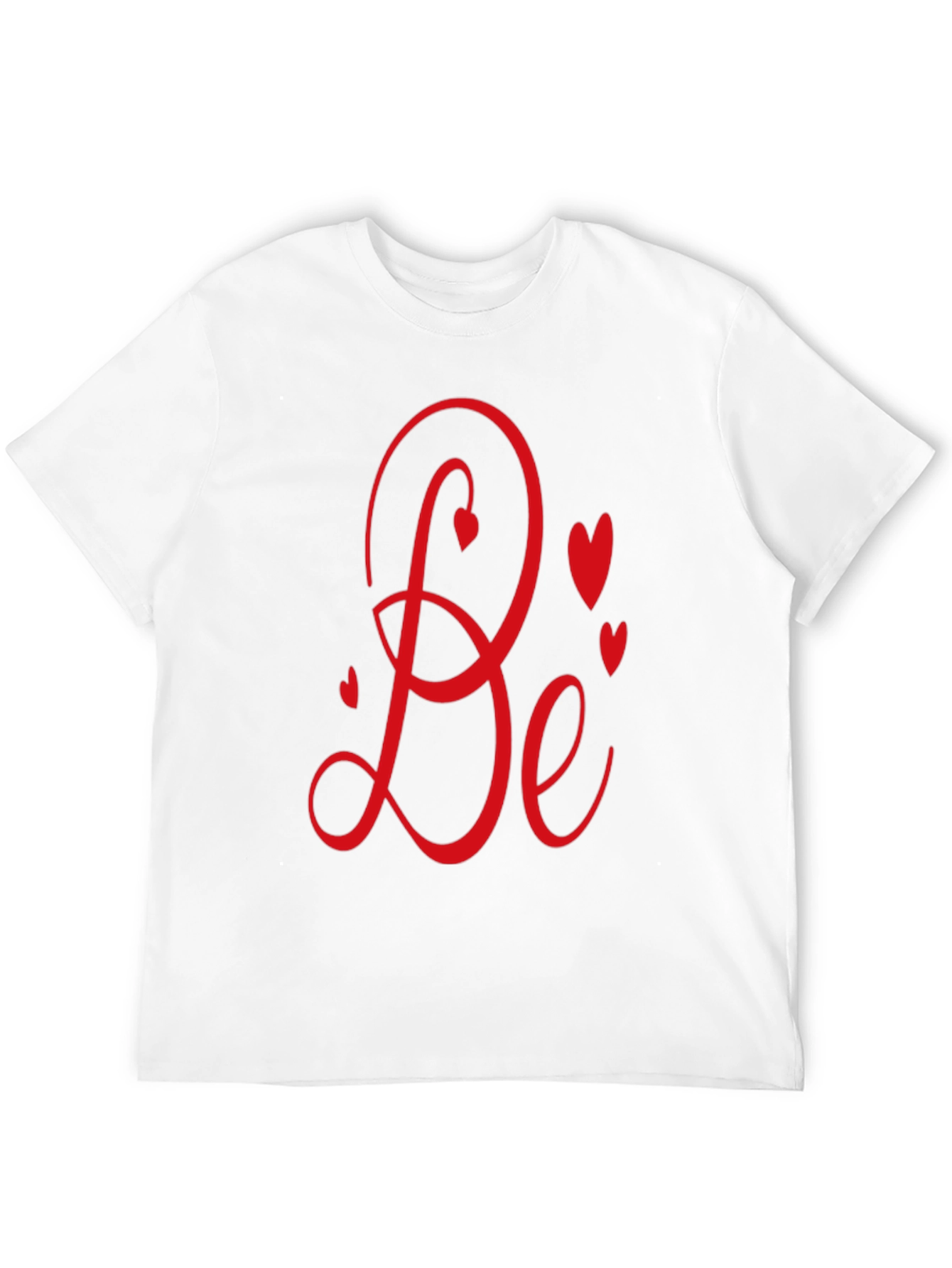 Romantic Be Mine Graphic Black Tee