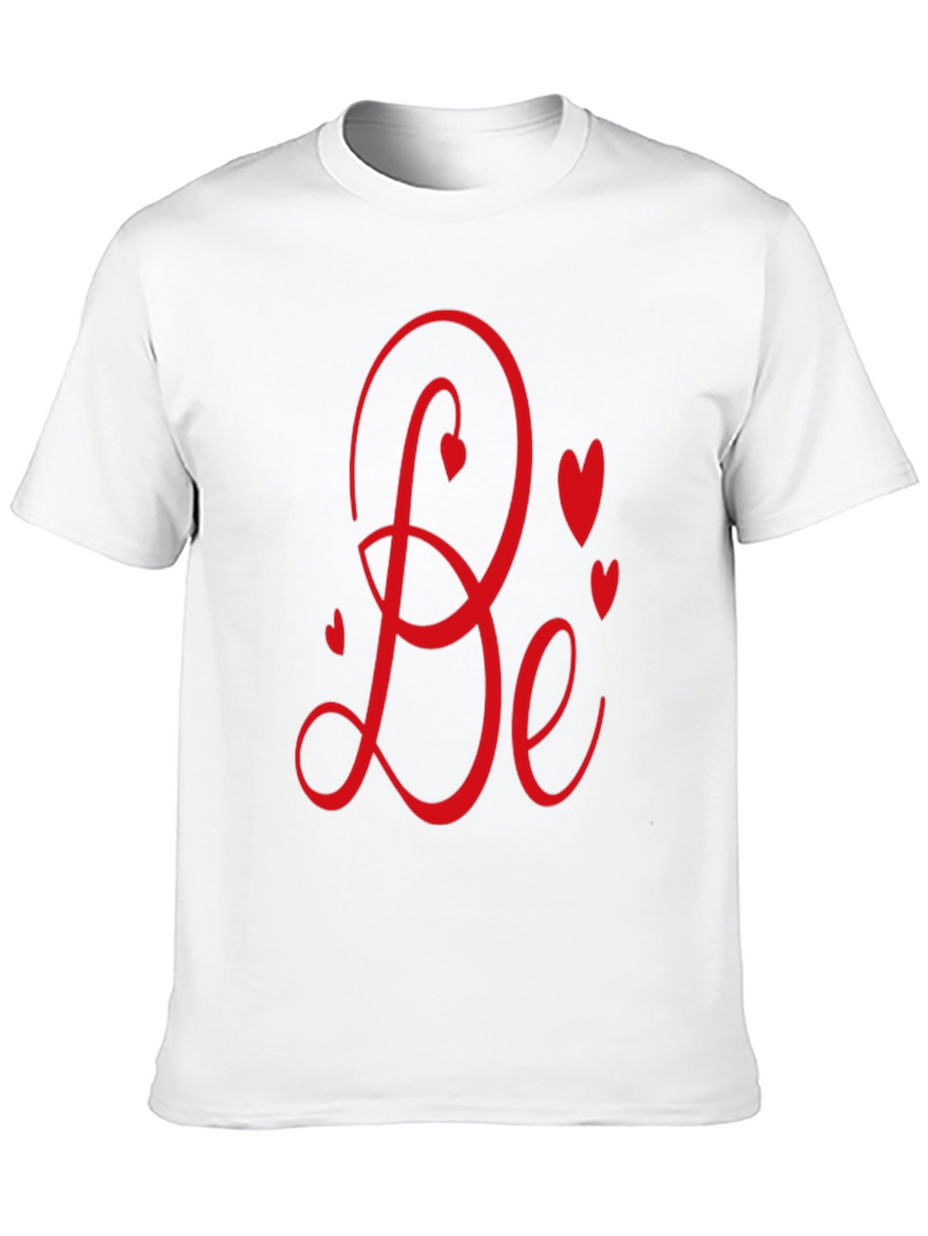 Romantic Be Mine Graphic Black Tee