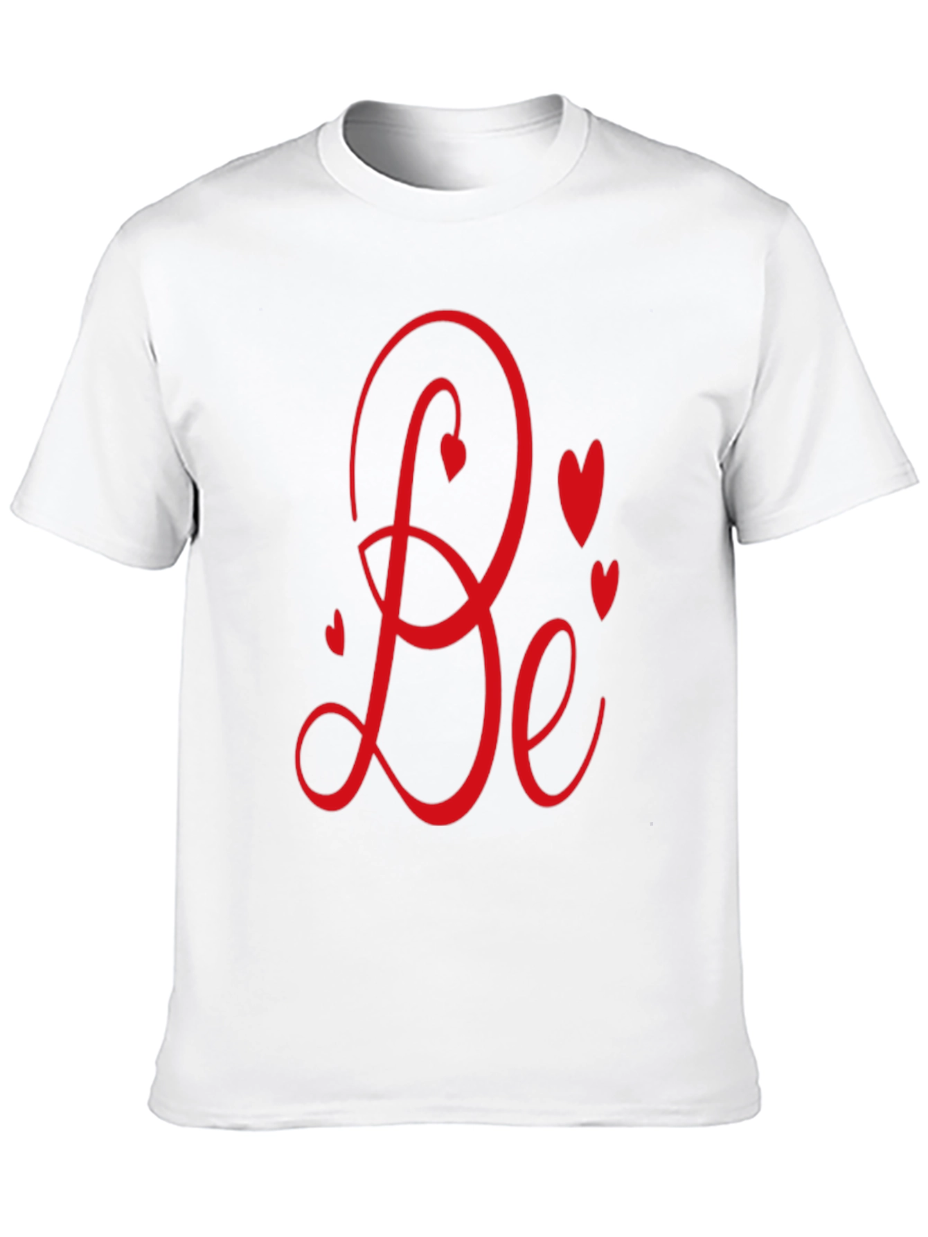 Romantic Be Mine Graphic Black Tee