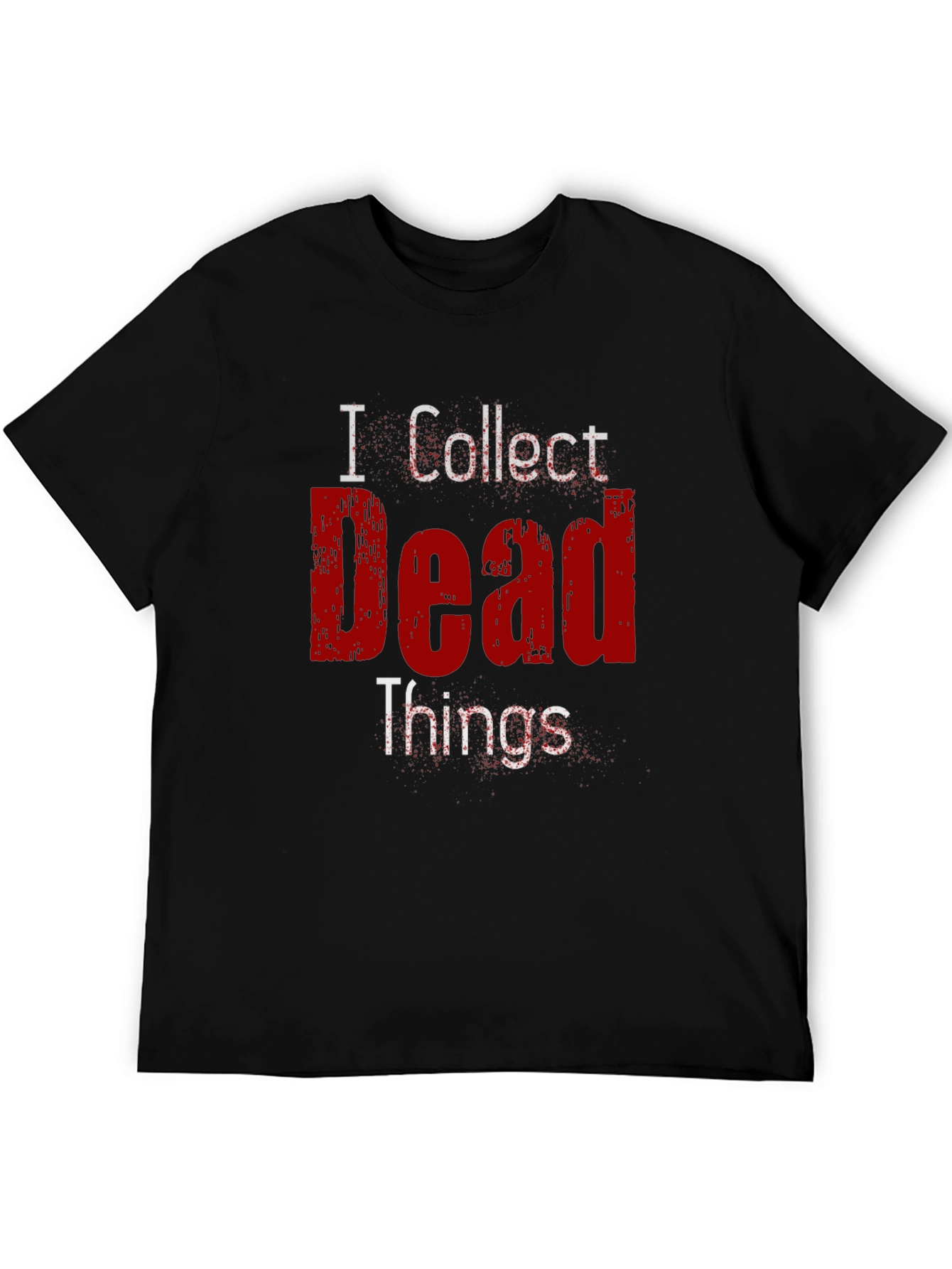 I Collect Dead Things Graphic Tee - Black