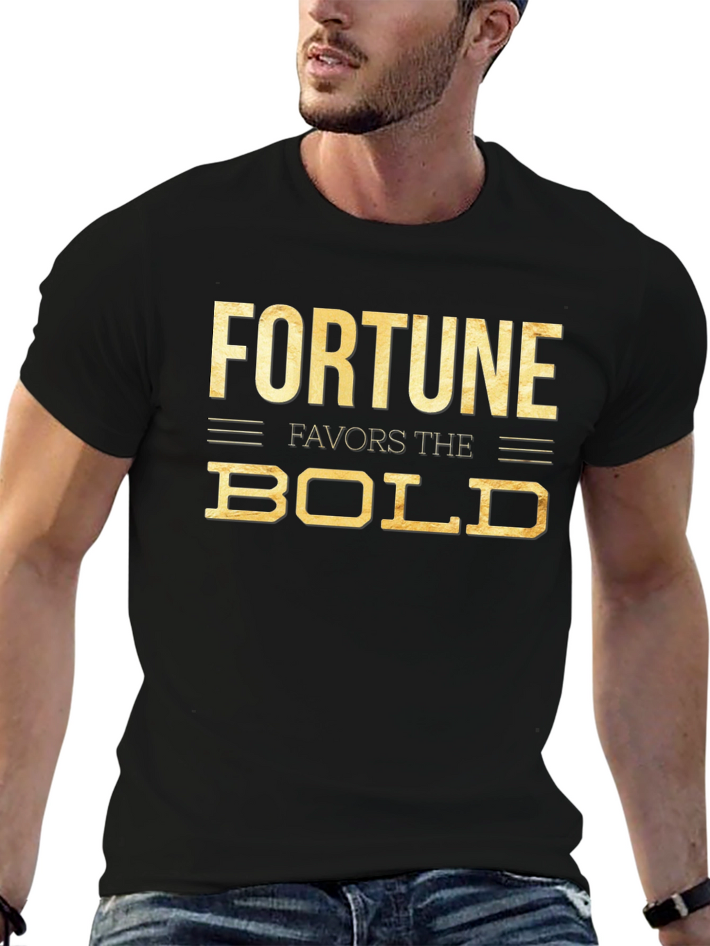 Fortune Favors the Bold Graphic Tee