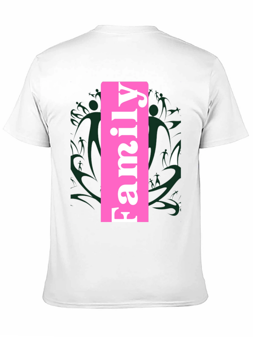 Family Tee - Stylish Black T-Shirt