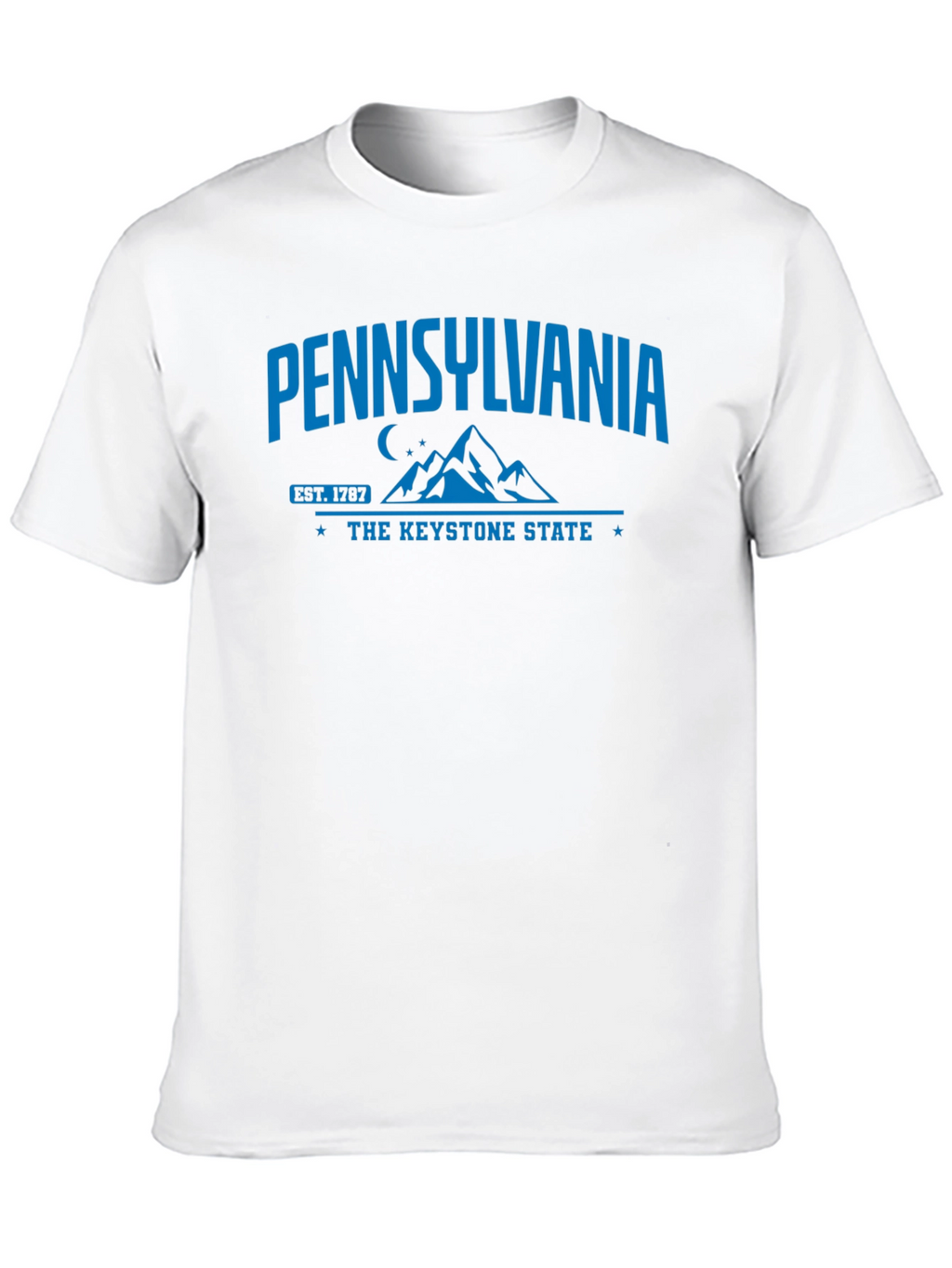 Pennsylvania Keystone State Black T-Shirt