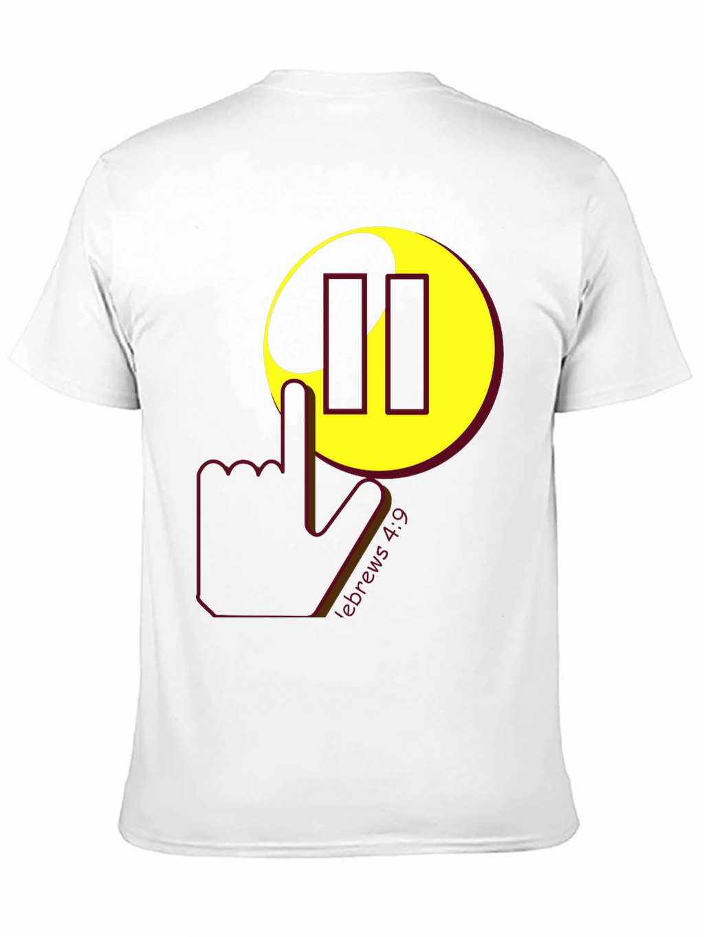 Pause Hebrews 4:9 Graphic T-Shirt