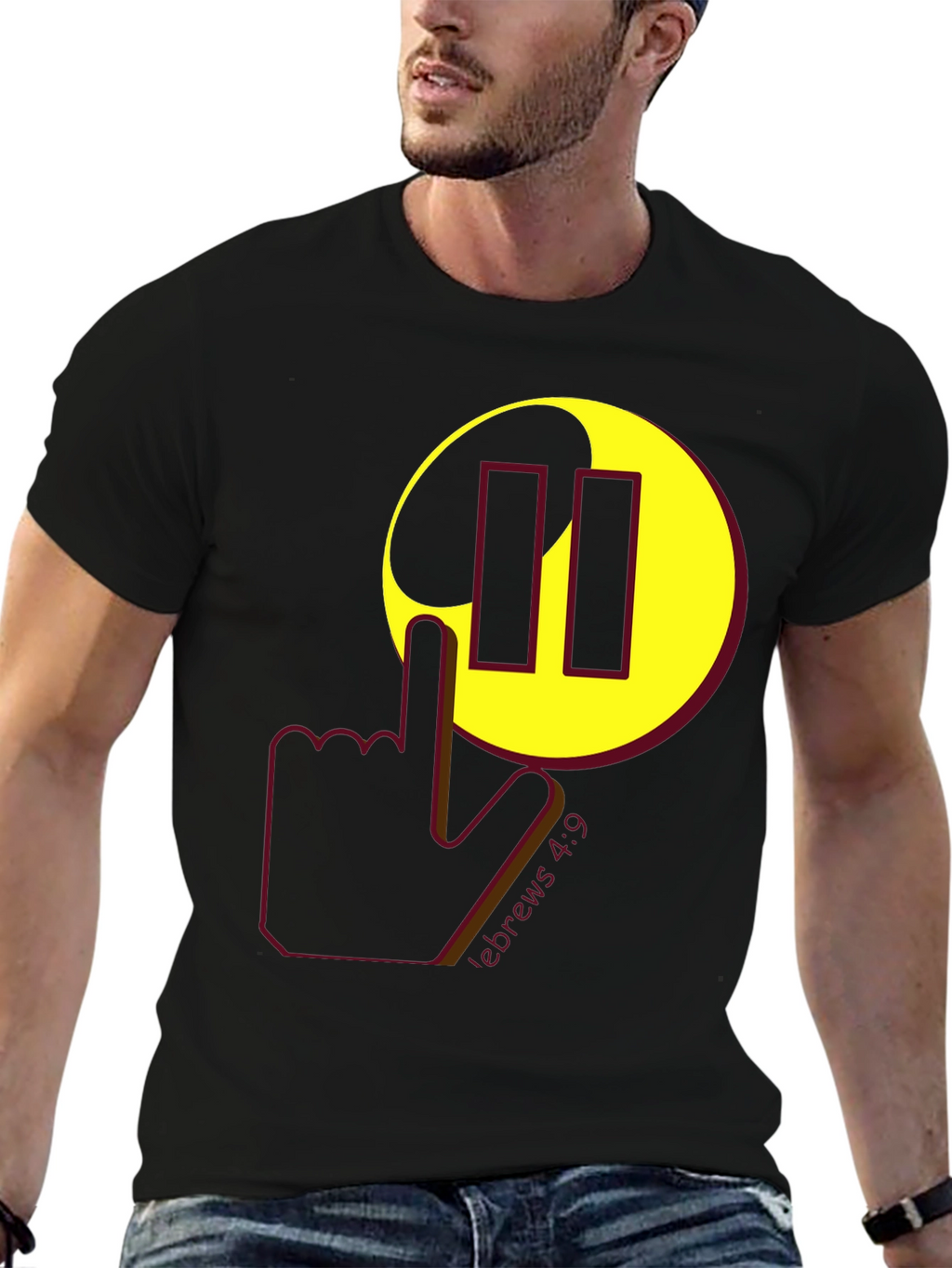 Pause Hebrews 4:9 Graphic T-Shirt