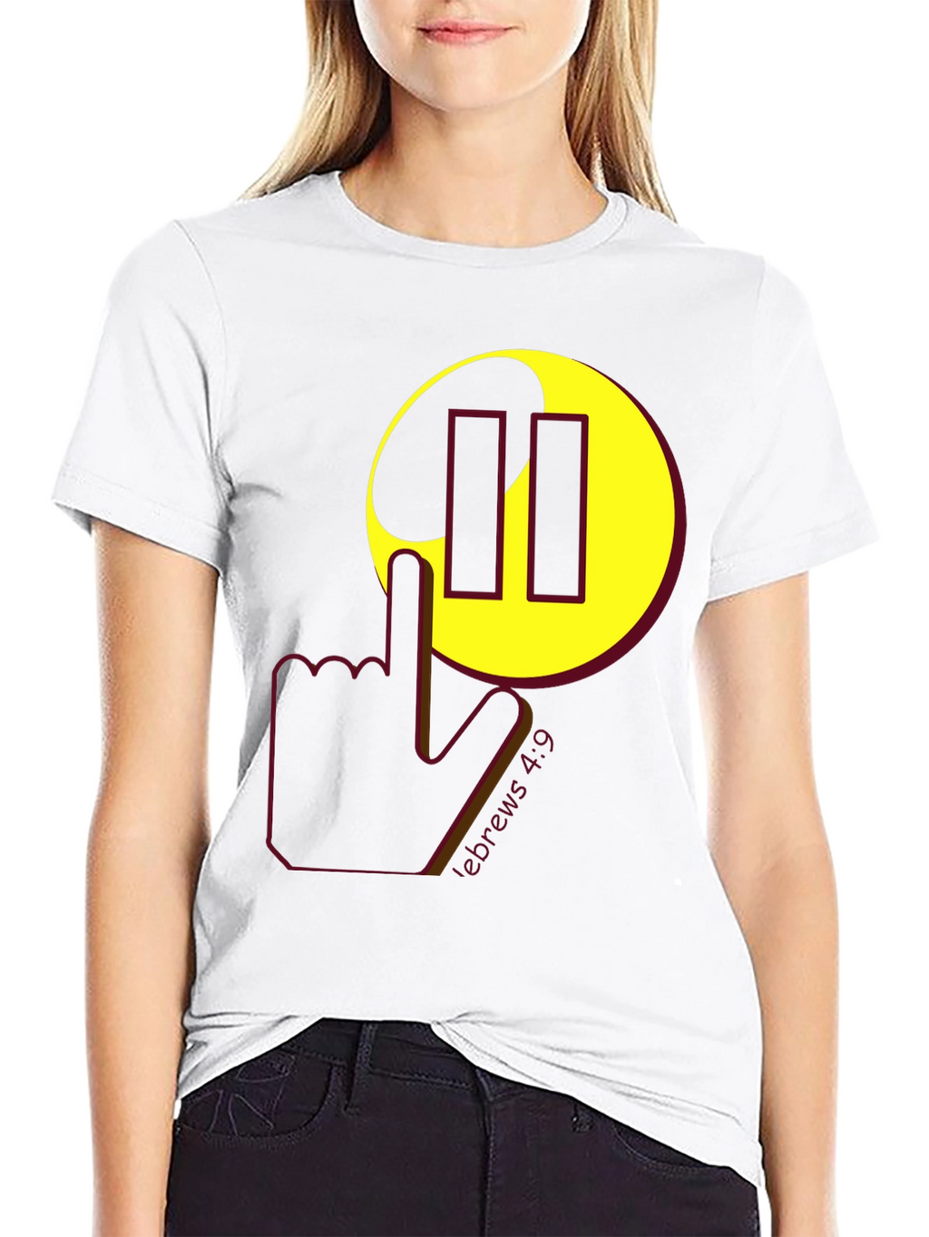 Pause Hebrews 4:9 Graphic T-Shirt