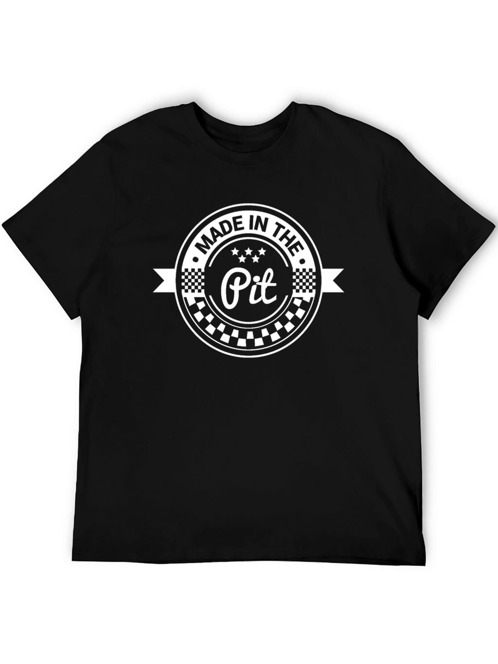 Made In The Pit Black Graphic Tee