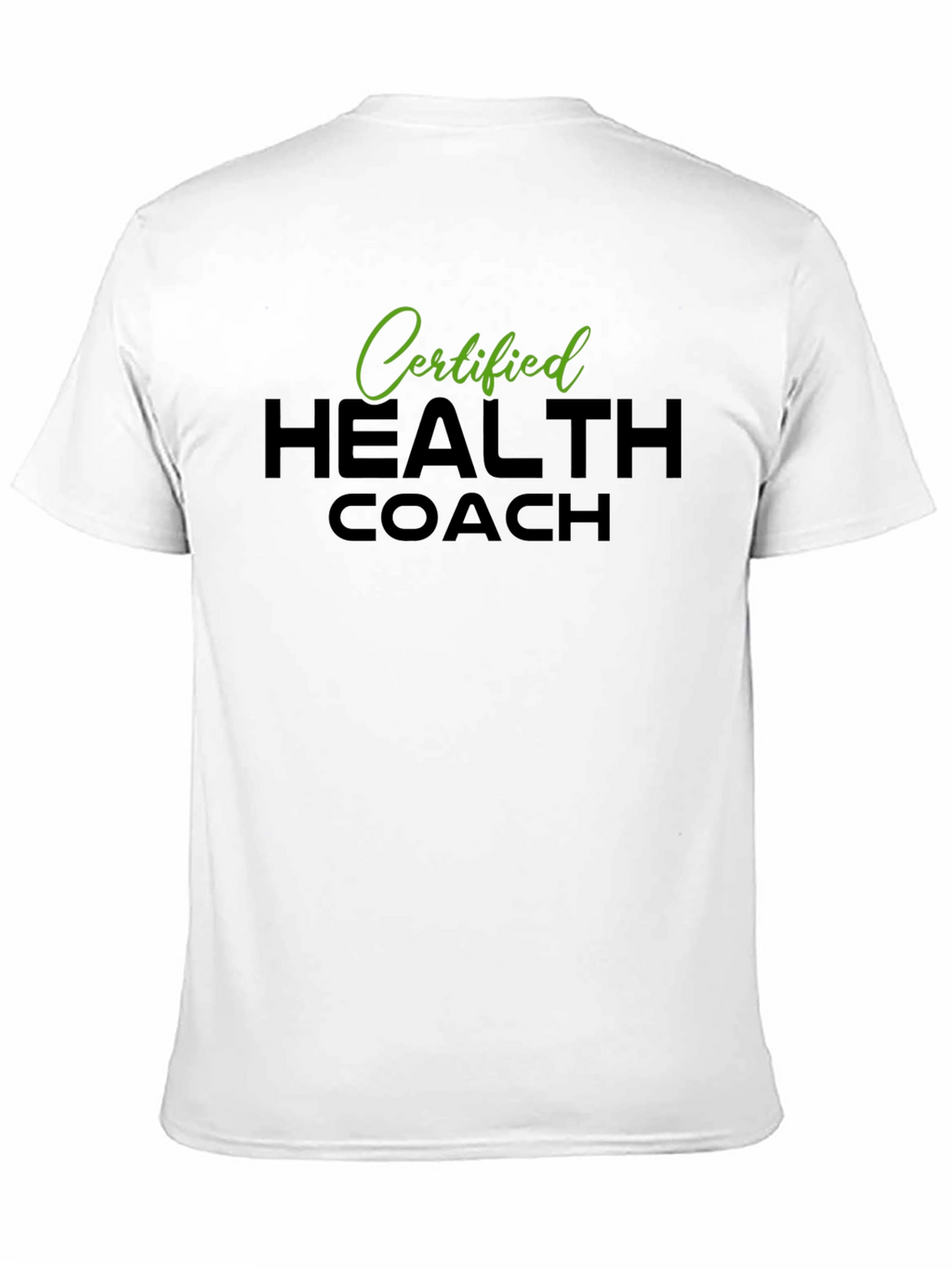 Certified Health Coach Black T-Shirt