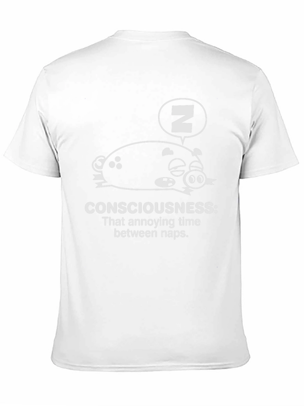 Funny Consciousness Nap Pig T-Shirt