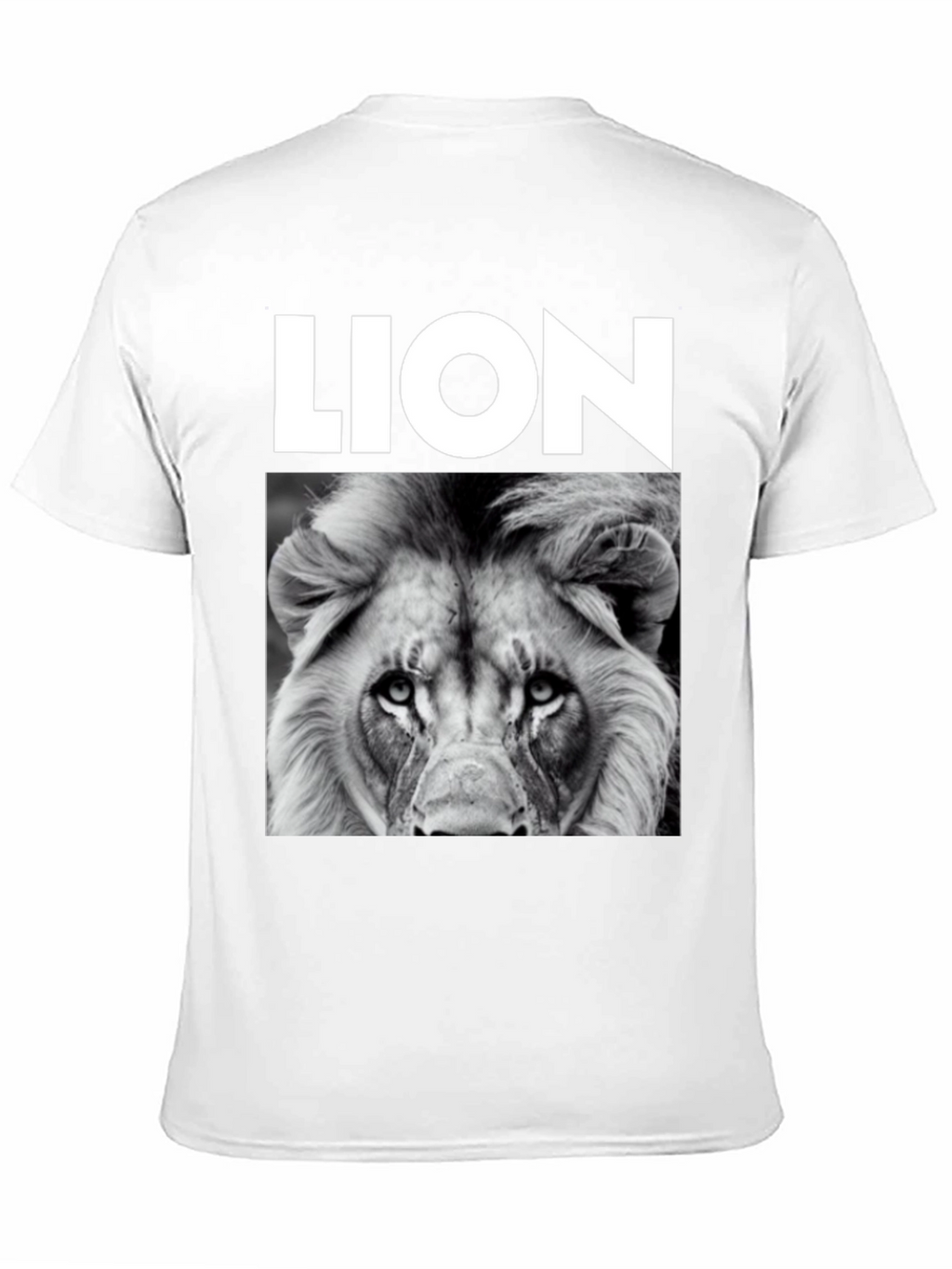 Lion Graphic Print T-Shirt