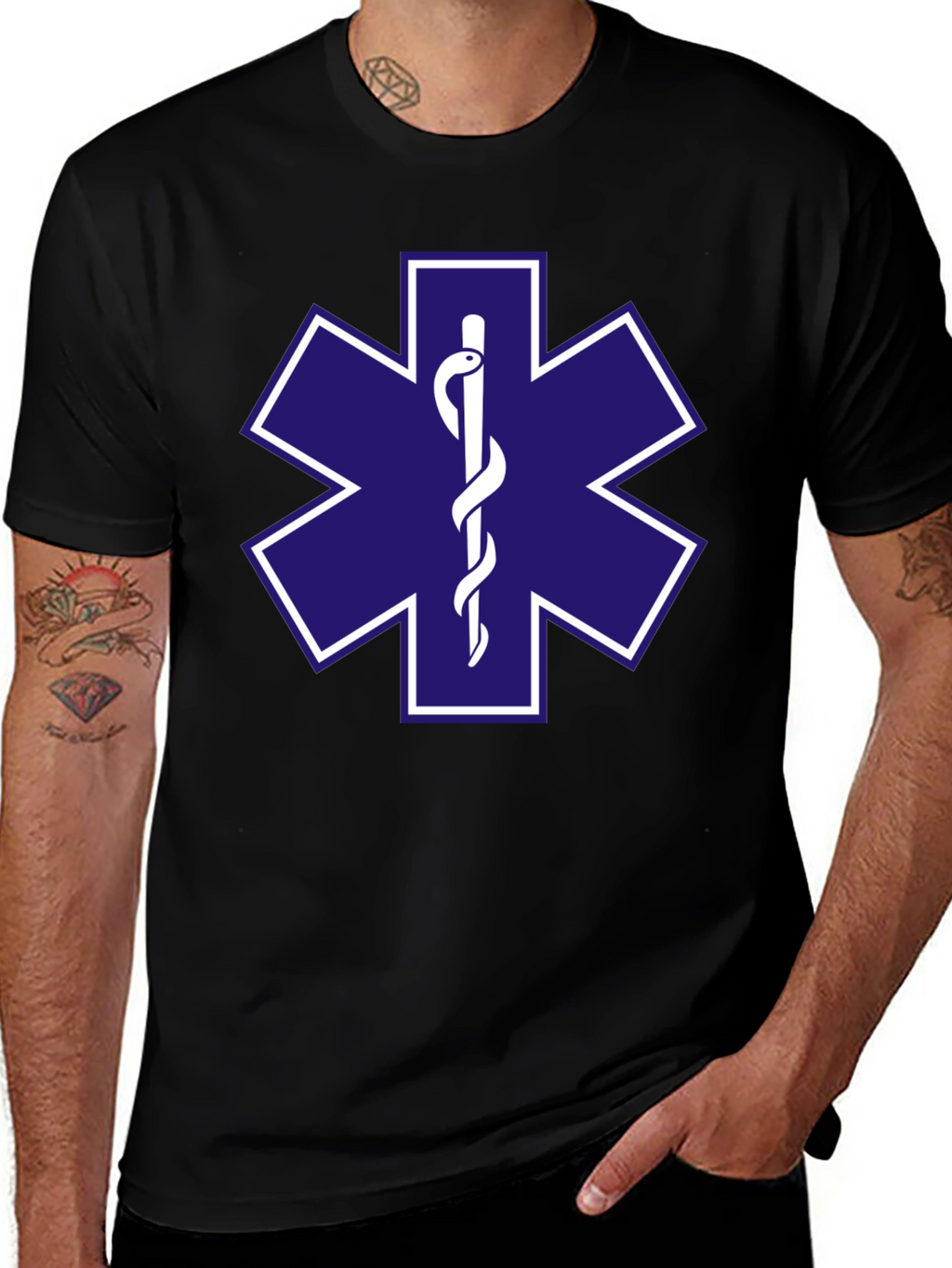 Star of Life EMS T-Shirt - Medical Symbol