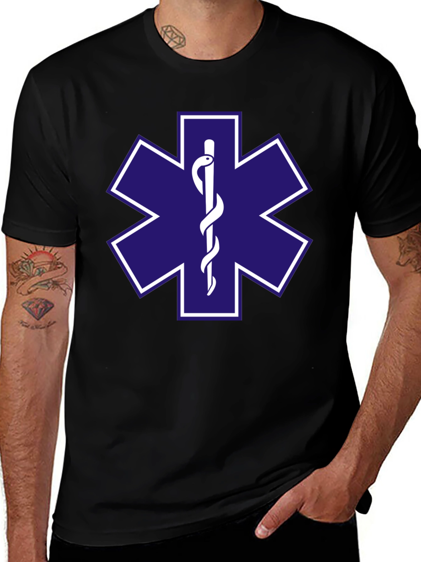 Star of Life EMS T-Shirt - Medical Symbol